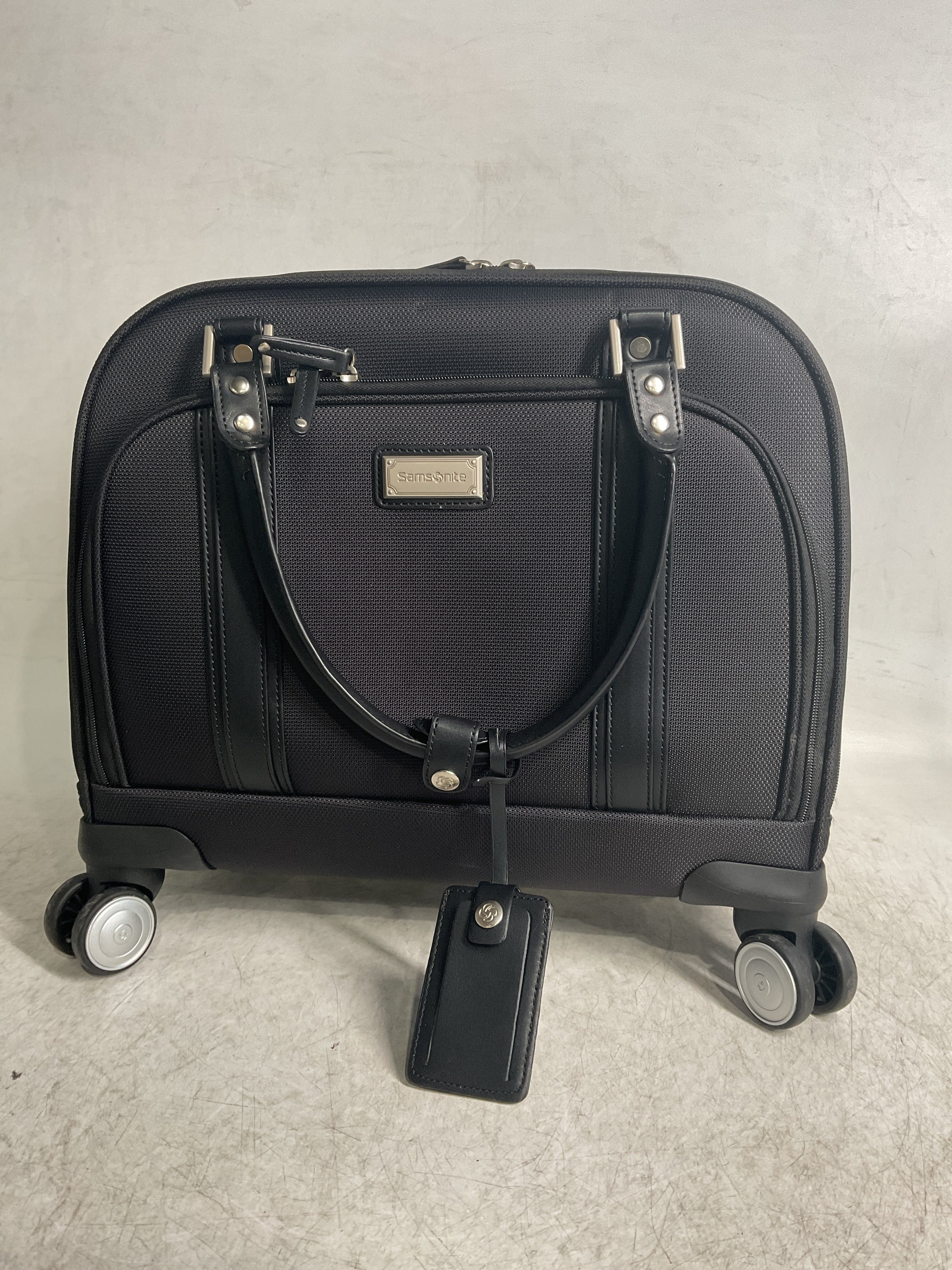 Samsonite Luggage Women's Spinner Mobile Office ( Black/Chrome , One Size ) Black/Chrome One Size U63
