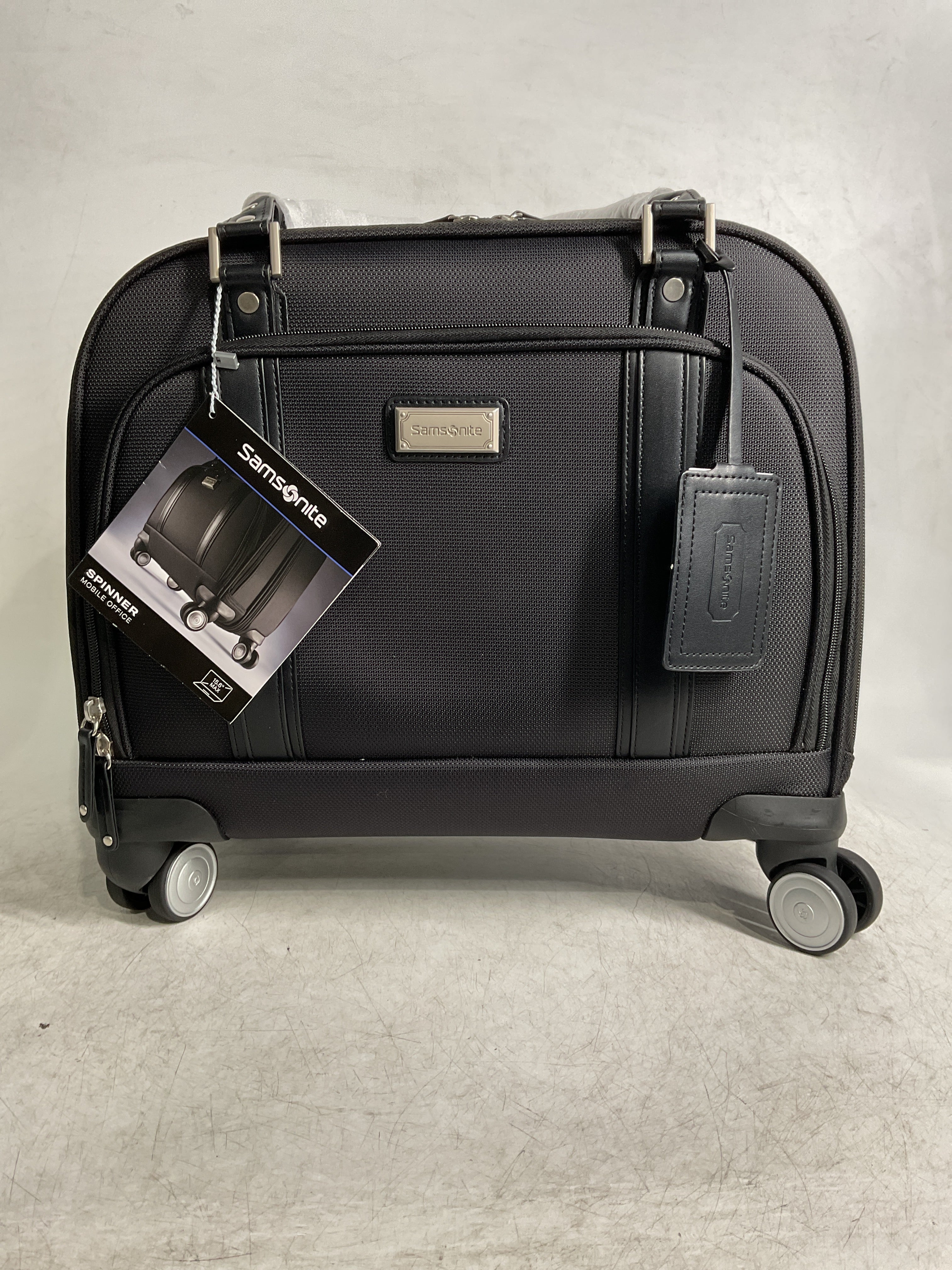 Samsonite Luggage Women's Spinner Mobile Office ( Black/Chrome , One Size ) Black/Chrome One Size U67