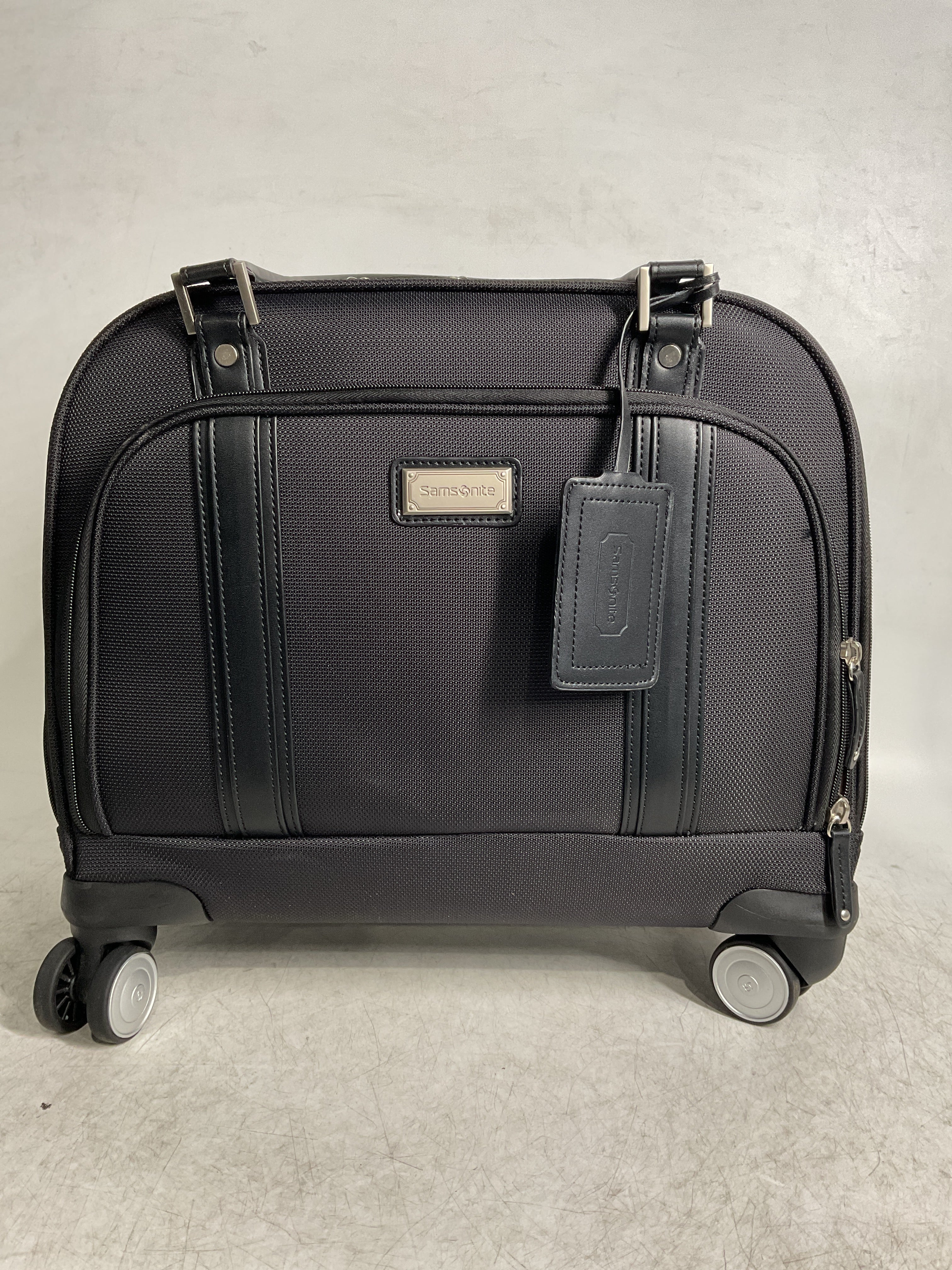 Samsonite Luggage Women's Spinner Mobile Office ( Black/Chrome , One Size ) Black/Chrome One Size U69