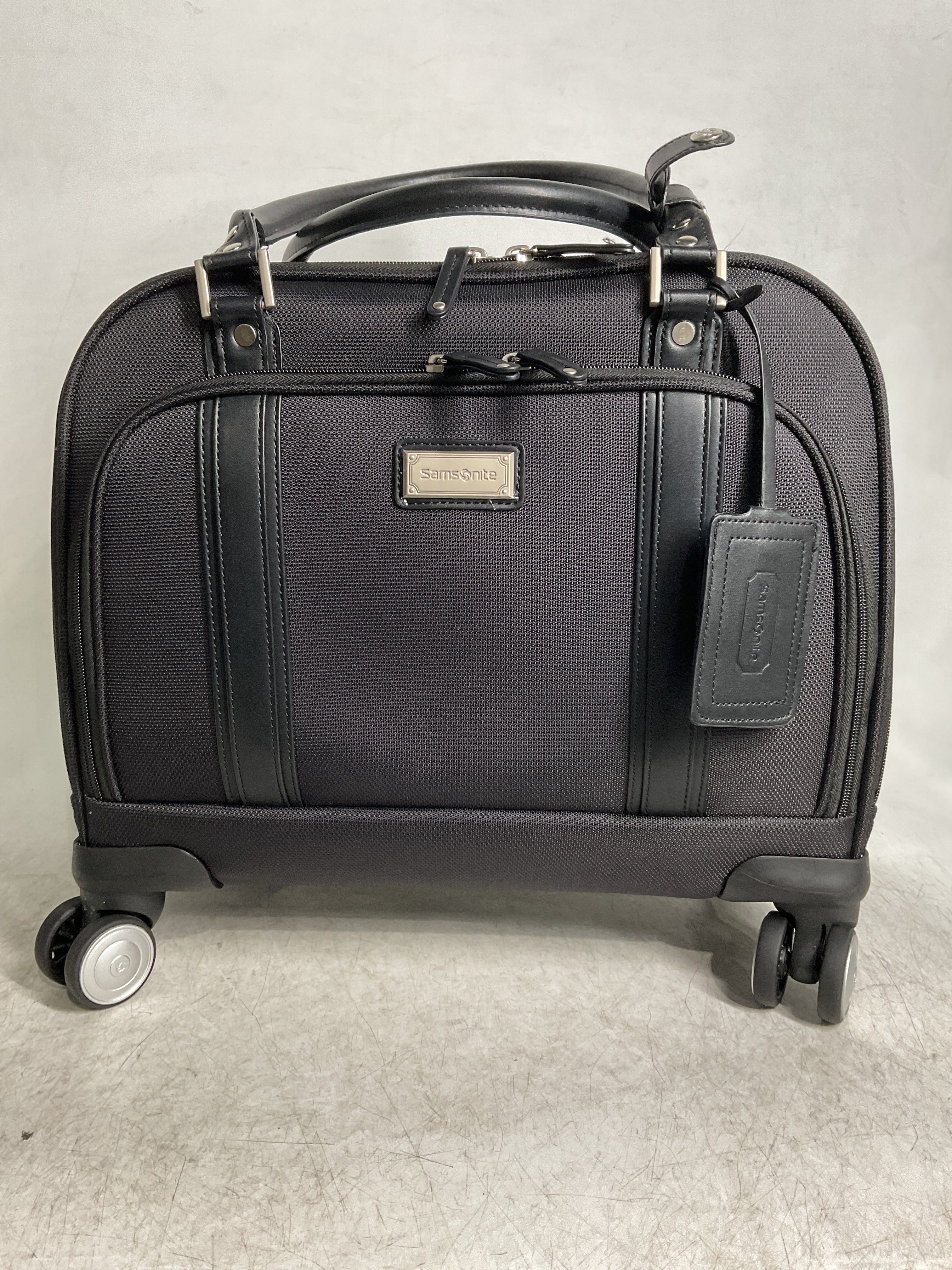 Samsonite Luggage Women's Spinner Mobile Office ( Black/Chrome , One Size ) Black/Chrome One Size U70