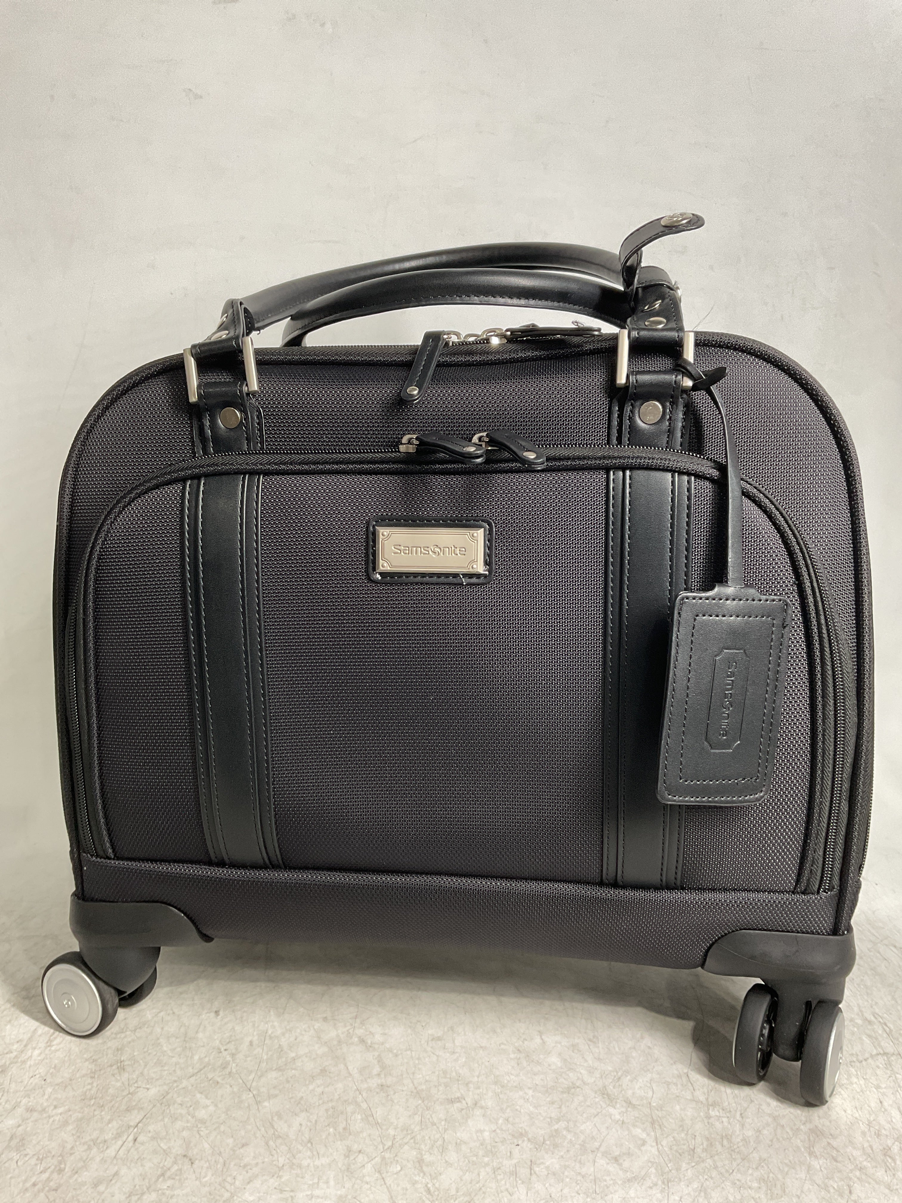 Samsonite Luggage Women's Spinner Mobile Office ( Black/Chrome , One Size ) Black/Chrome One Size U70
