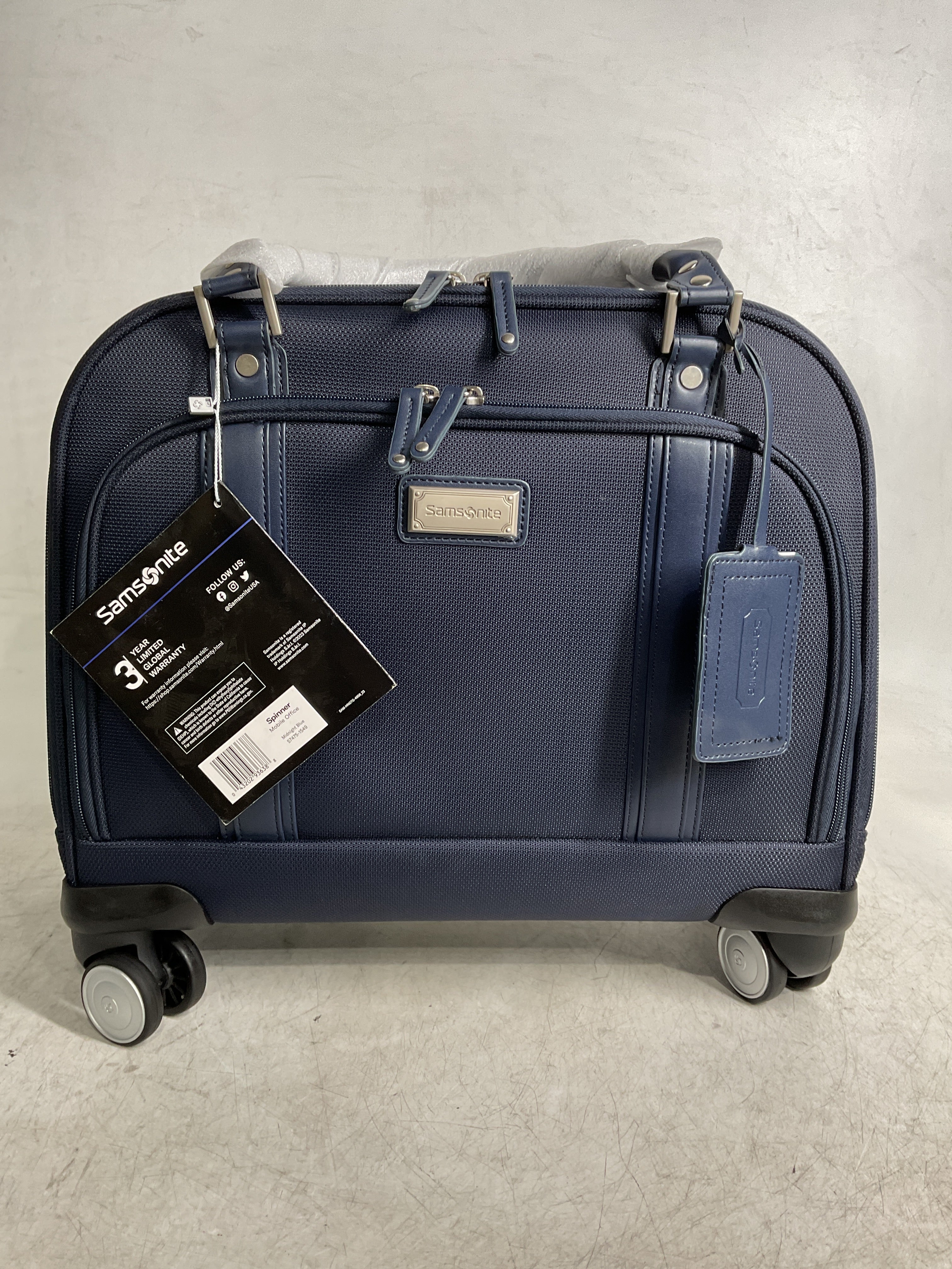 Samsonite Luggage Women's Spinner Mobile Office ( Midnight Blue , One Size ) Midnight Blue One Size U12