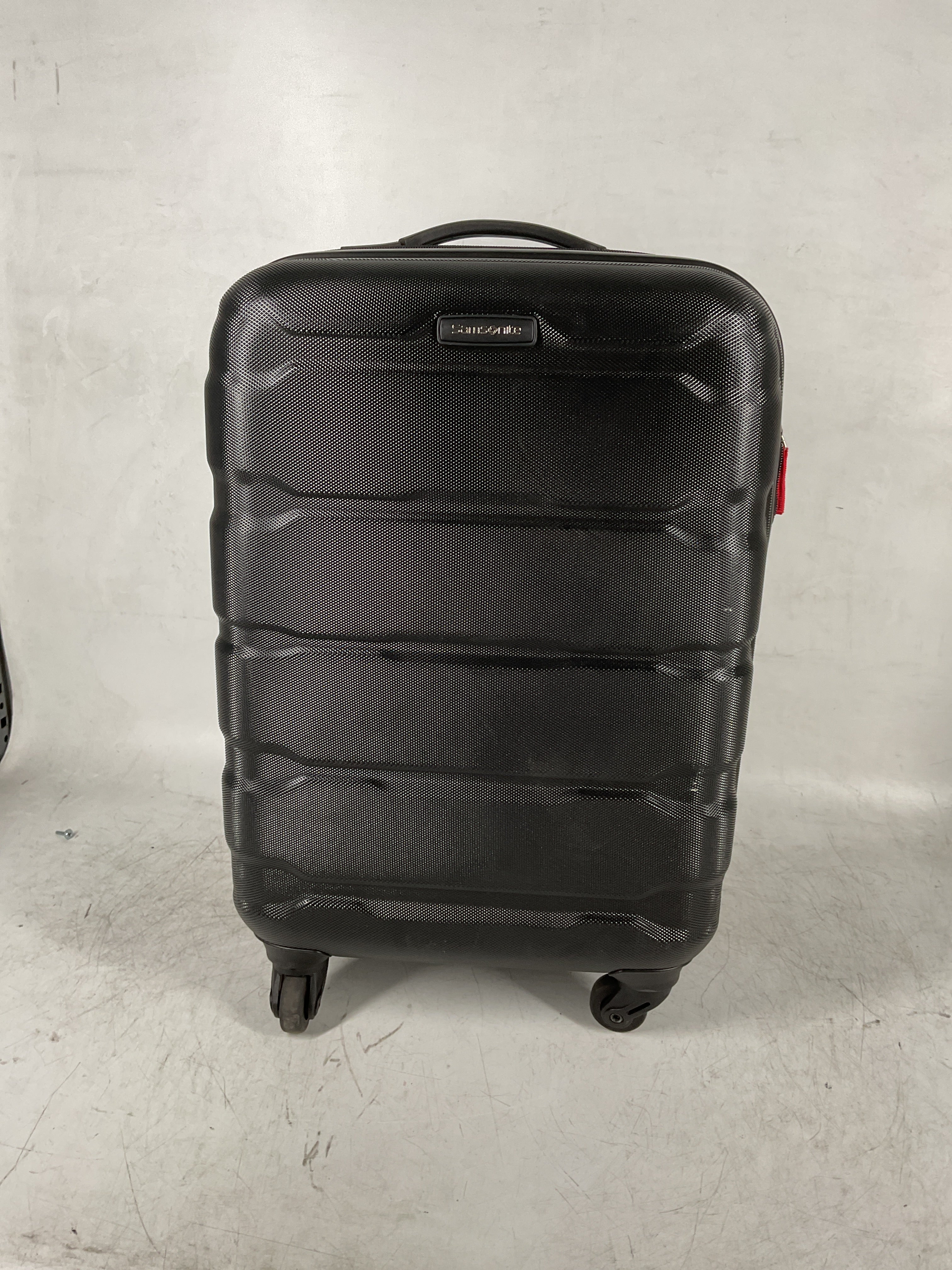 Samsonite Omni Pc Hardside Expandable Luggage with Spinner Wheels ( Black , Carry-On 20-Inch ) Black Carry On 20 Inch U28