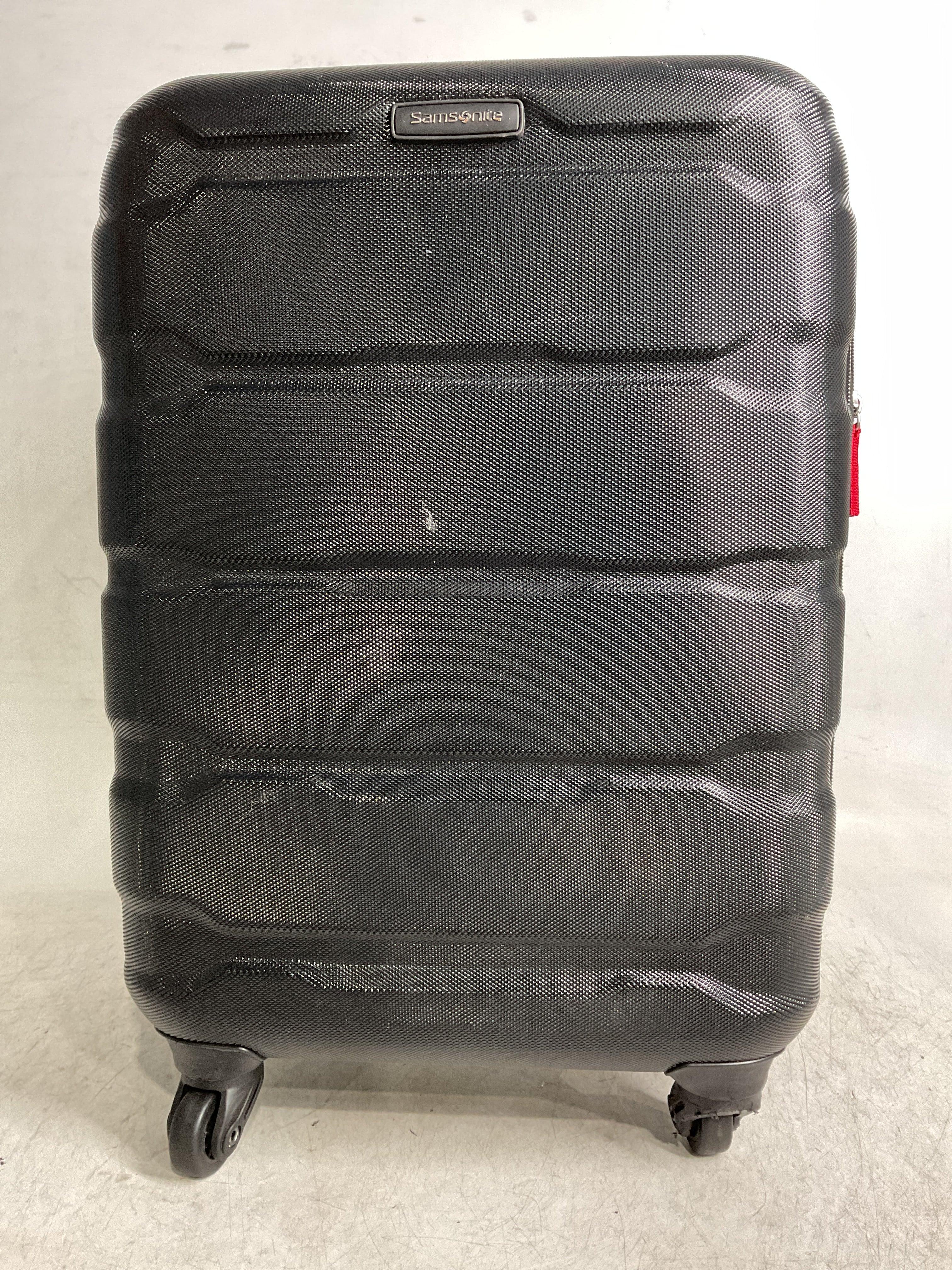 Samsonite Omni Pc Hardside Expandable Luggage with Spinner Wheels ( Black , Carry-On 20-Inch ) Black Carry On 20 Inch U46