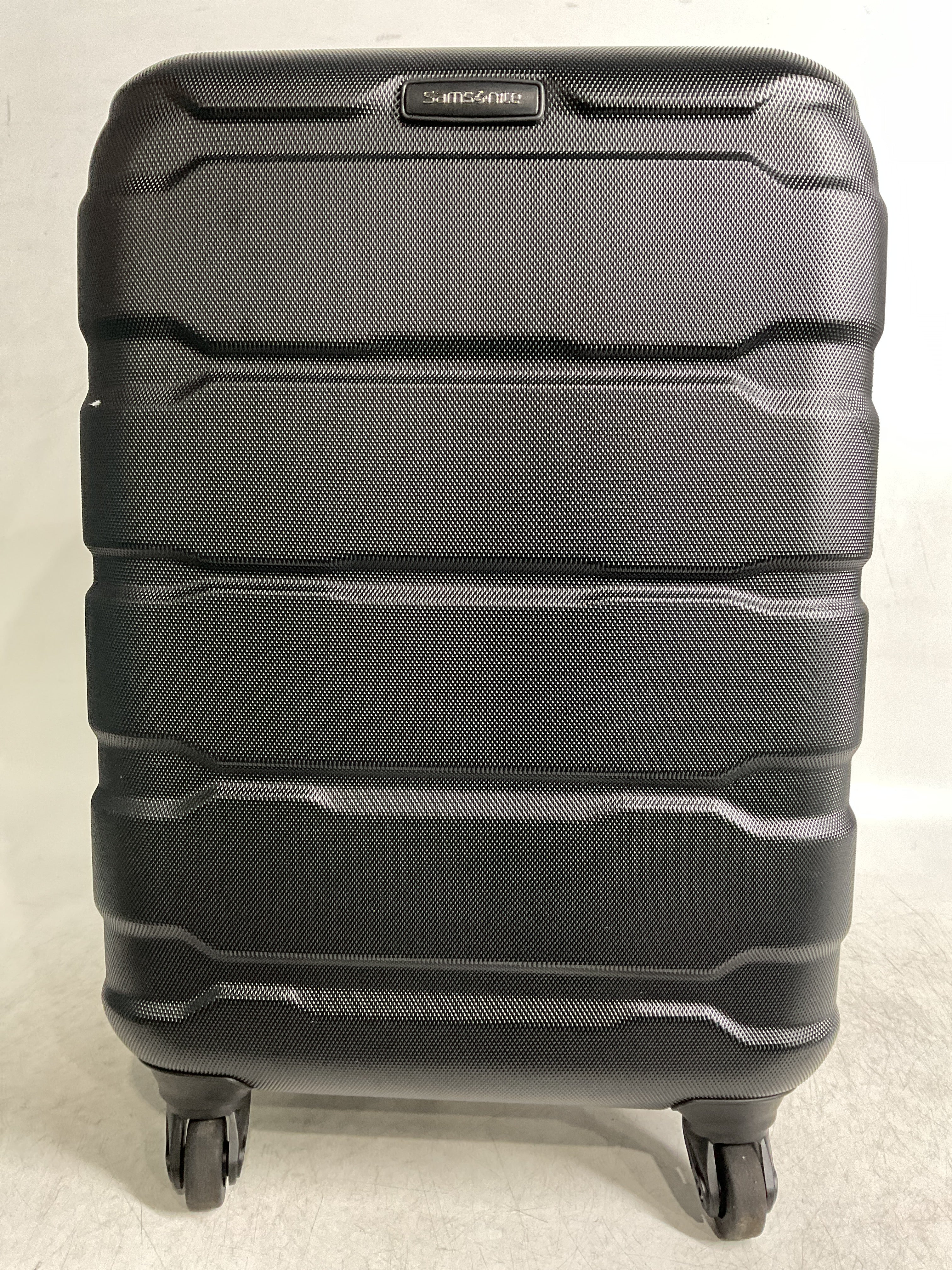 Samsonite Omni Pc Hardside Expandable Luggage with Spinner Wheels ( Black , Carry-On 20-Inch ) Black Carry On 20 Inch U47