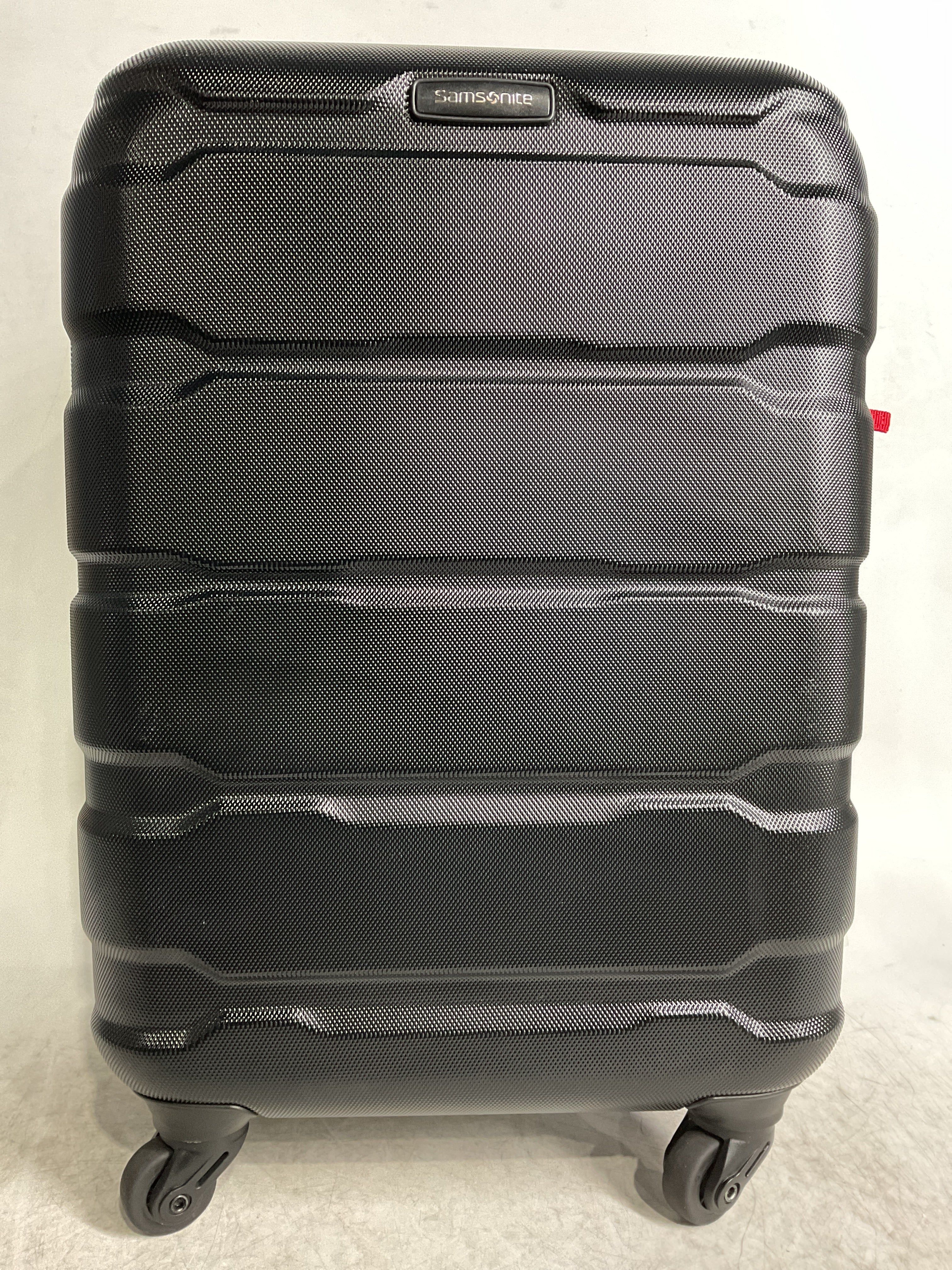 Samsonite Omni Pc Hardside Expandable Luggage with Spinner Wheels ( Black , Carry-On 20-Inch ) Black Carry On 20 Inch U51