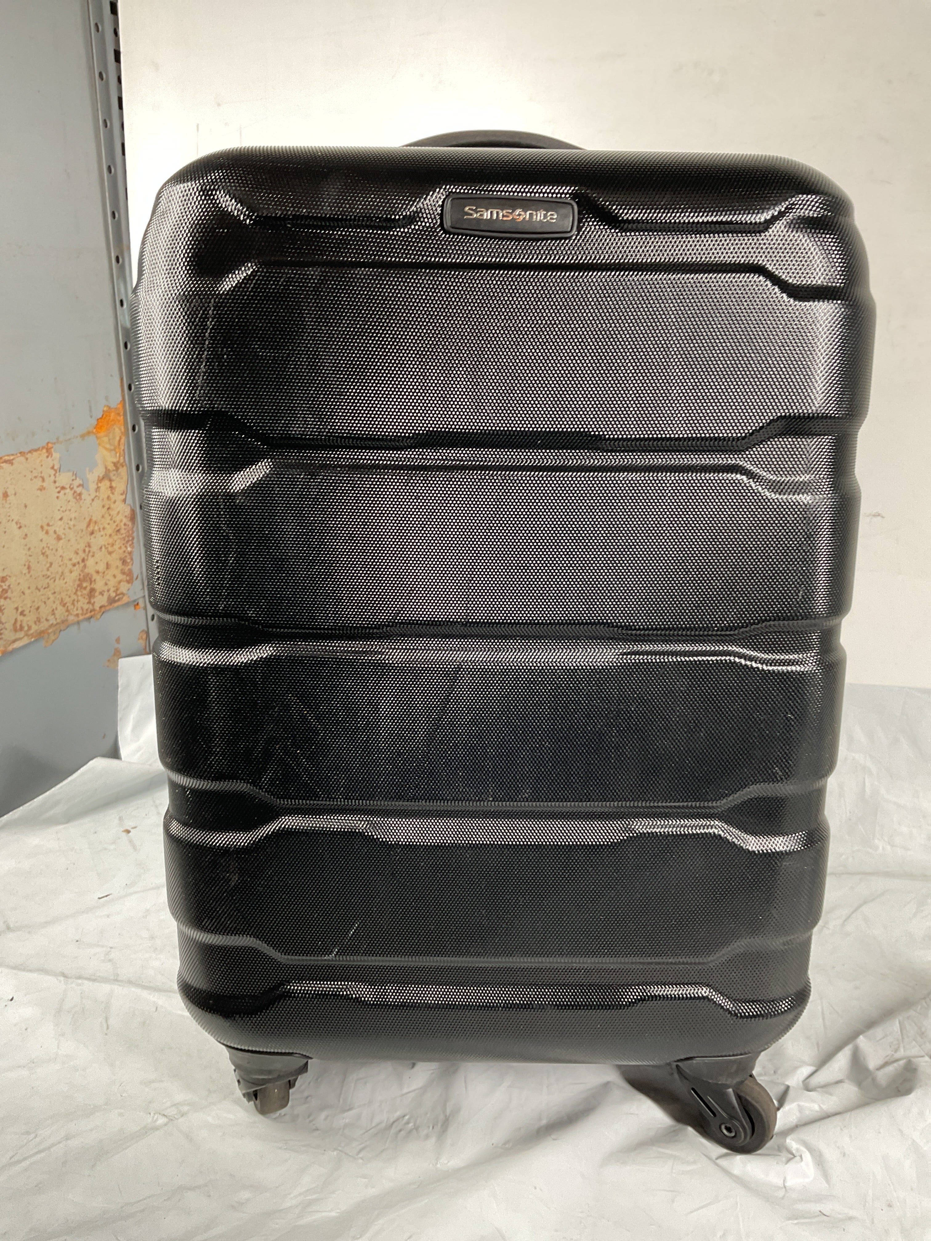 Samsonite Omni Carry-On 20-Inch PC Hardside Expandable Luggage with Spinner Wheels ( Black , Carry-On 20-Inch ) Black Carry On 20 Inch U61