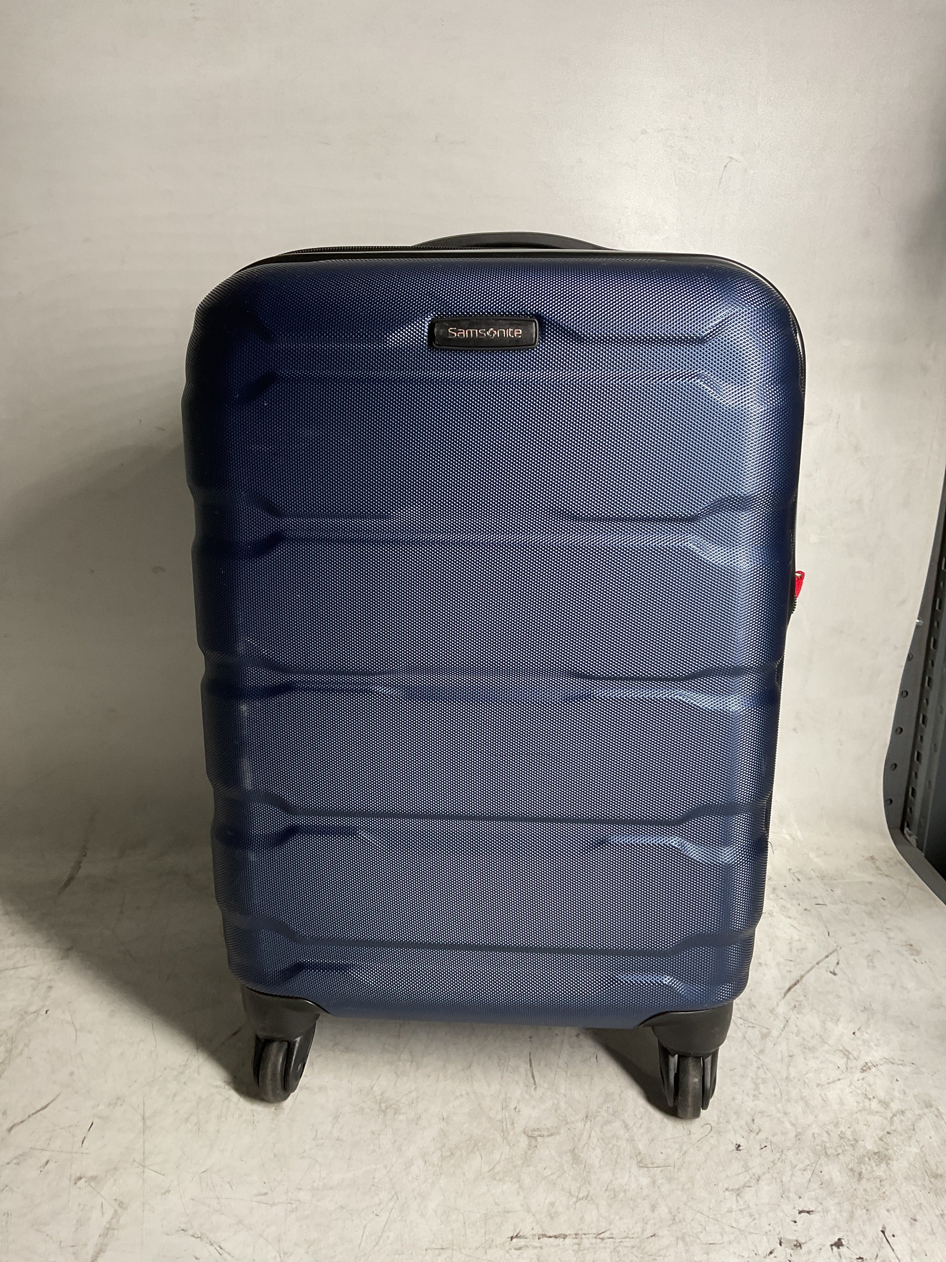 Samsonite Omni Pc Hardside Expandable Luggage with Spinner Wheels ( Navy , Carry-On 20-Inch ) Navy Carry On 20 Inch U54