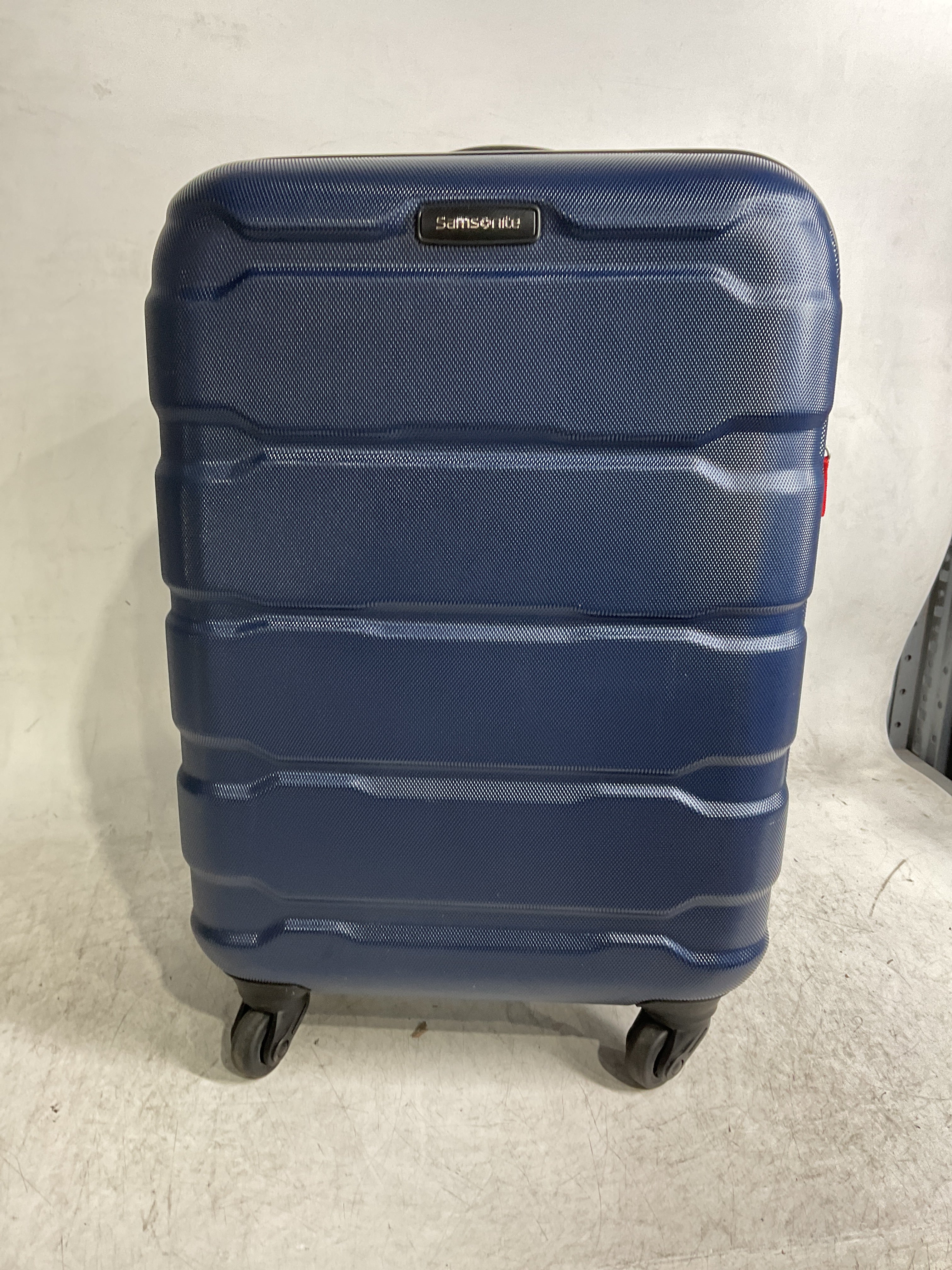 Samsonite Omni Pc Hardside Expandable Luggage with Spinner Wheels ( Navy , Carry-On 20-Inch ) Navy Carry On 20 Inch U61