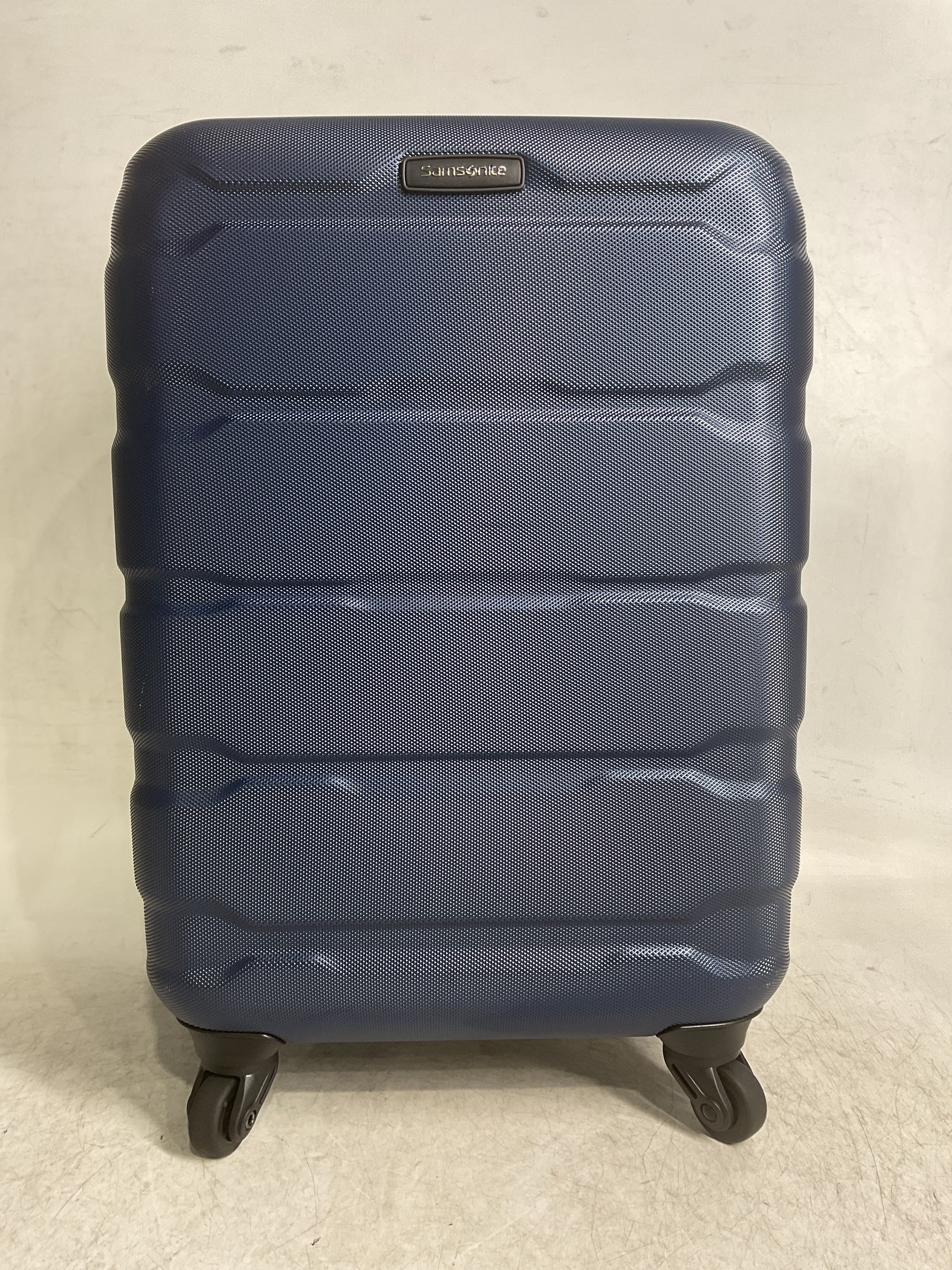 Samsonite Omni Pc Hardside Expandable Luggage with Spinner Wheels ( Navy , Carry-On 20-Inch ) Navy Carry On 20 Inch U62