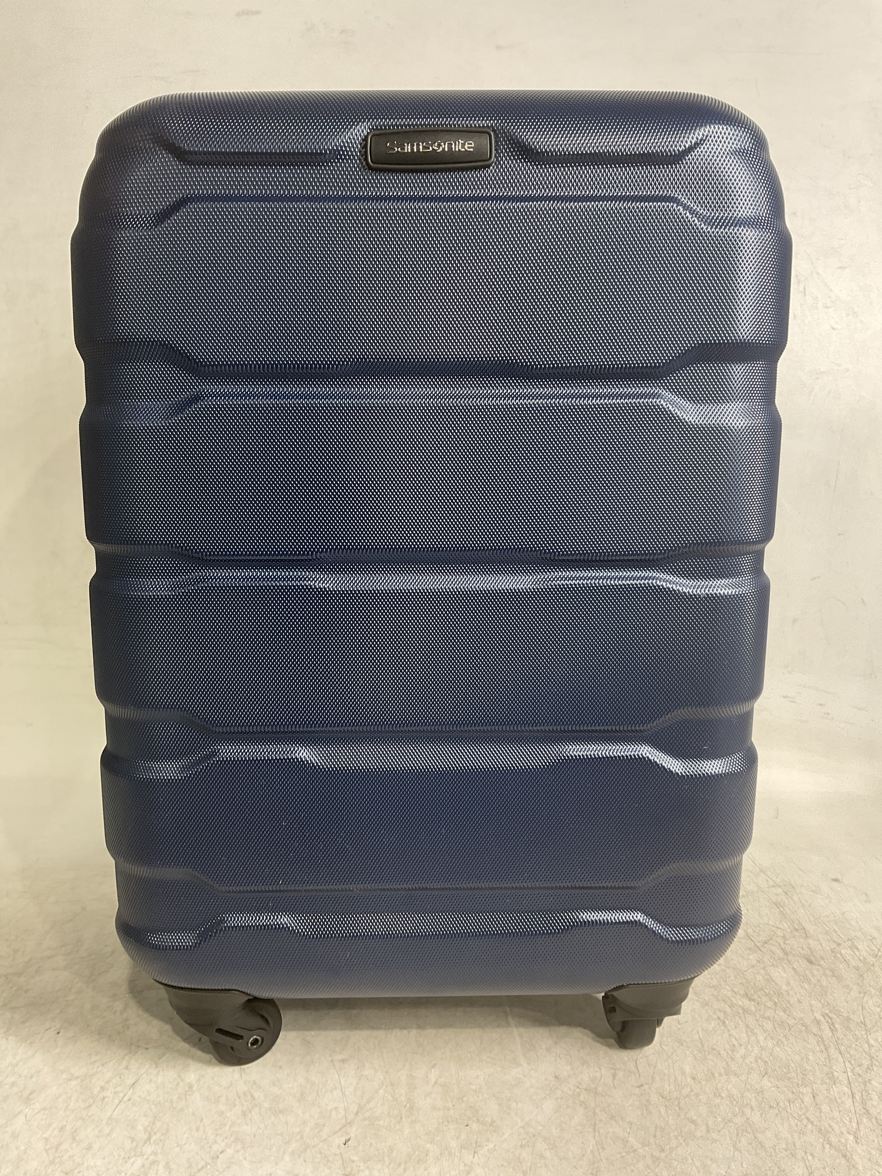 Samsonite Omni Pc Hardside Expandable Luggage with Spinner Wheels ( Navy , Carry-On 20-Inch ) Navy Carry On 20 Inch U63