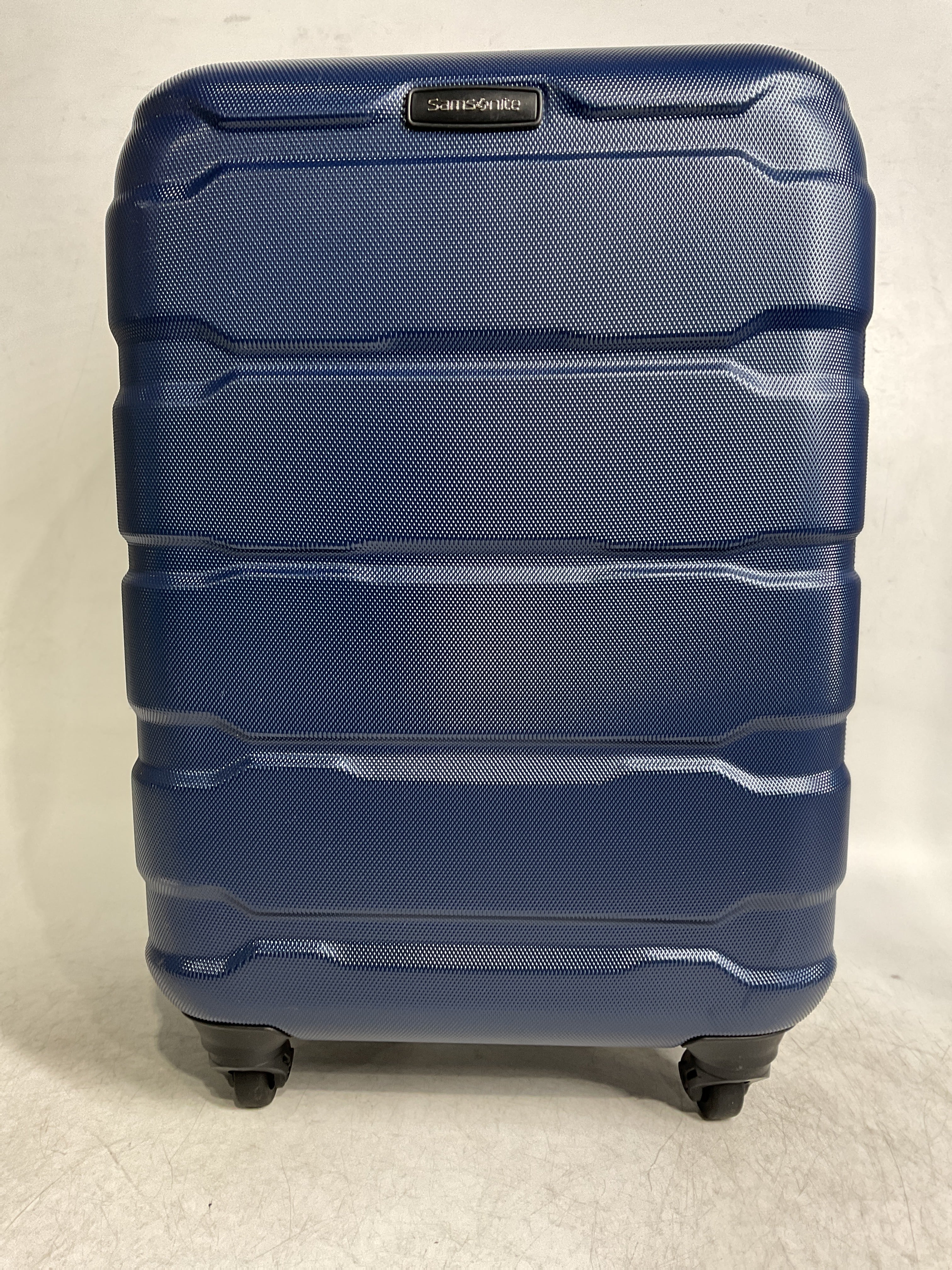 Samsonite Omni Pc Hardside Expandable Luggage with Spinner Wheels ( Navy , Carry-On 20-Inch ) Navy Carry On 20 Inch U68
