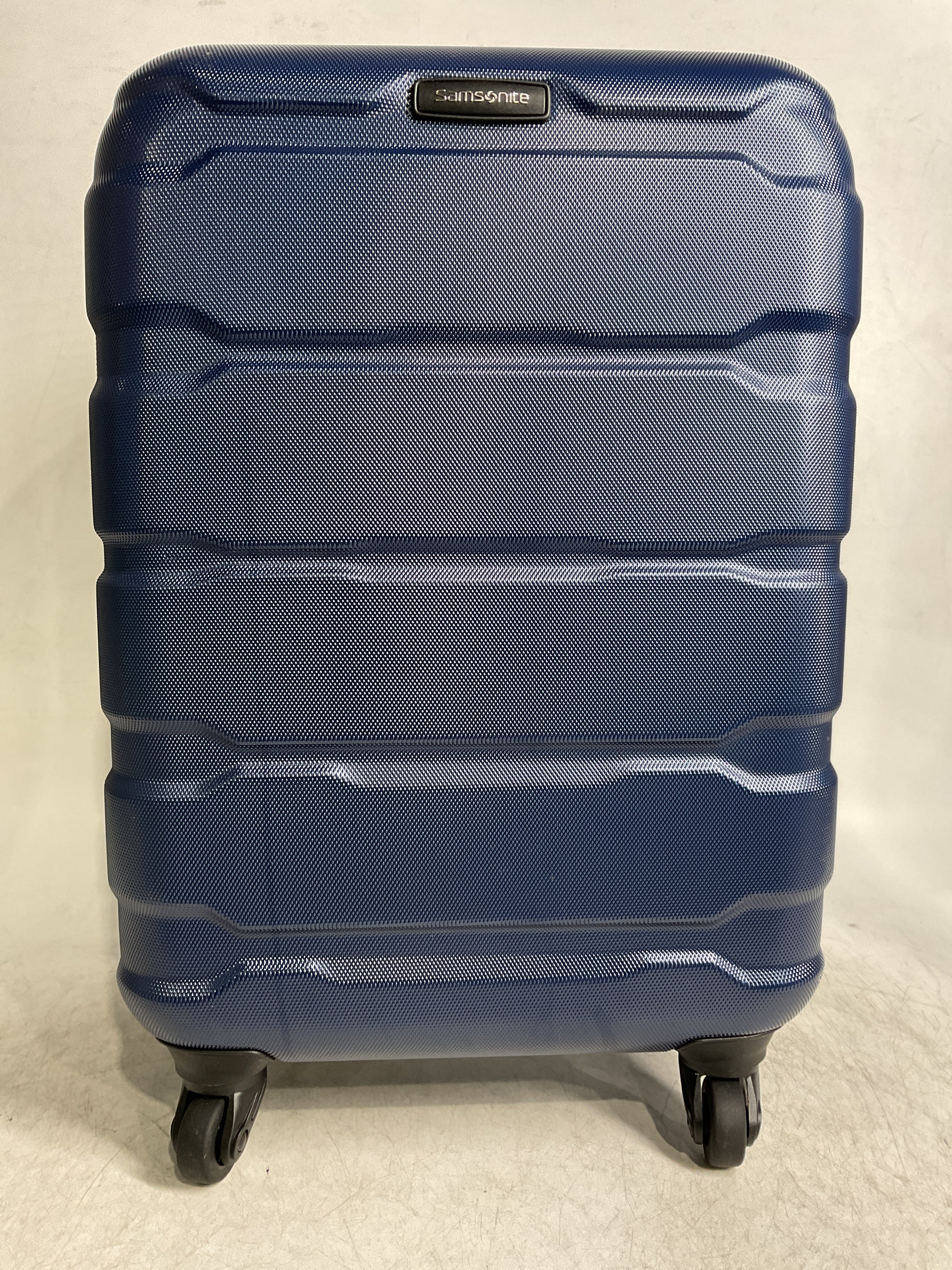 Samsonite Omni Pc Hardside Expandable Luggage with Spinner Wheels ( Navy , Carry-On 20-Inch ) Navy Carry On 20 Inch U70