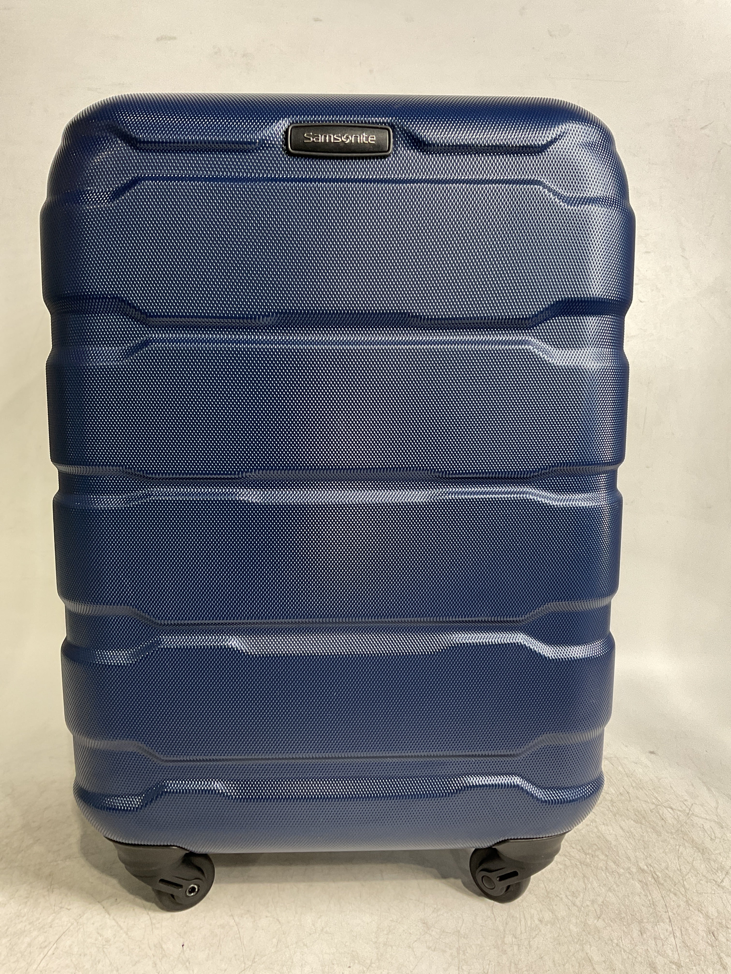 Samsonite Omni Pc Hardside Expandable Luggage with Spinner Wheels ( Navy , Carry-On 20-Inch ) Navy Carry On 20 Inch U71