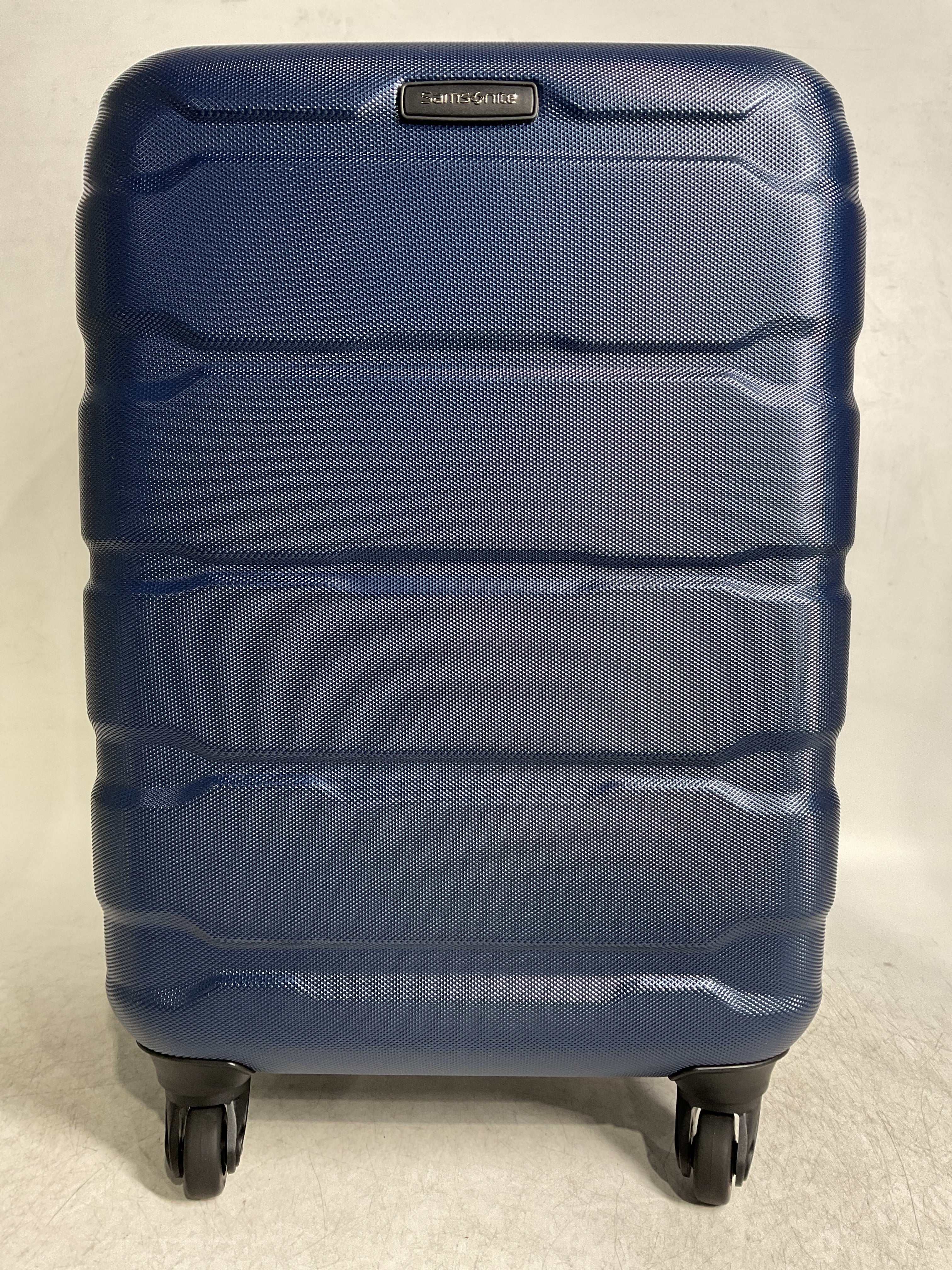 Samsonite Omni Pc Hardside Expandable Luggage with Spinner Wheels ( Navy , Carry-On 20-Inch ) Navy Carry On 20 Inch U72