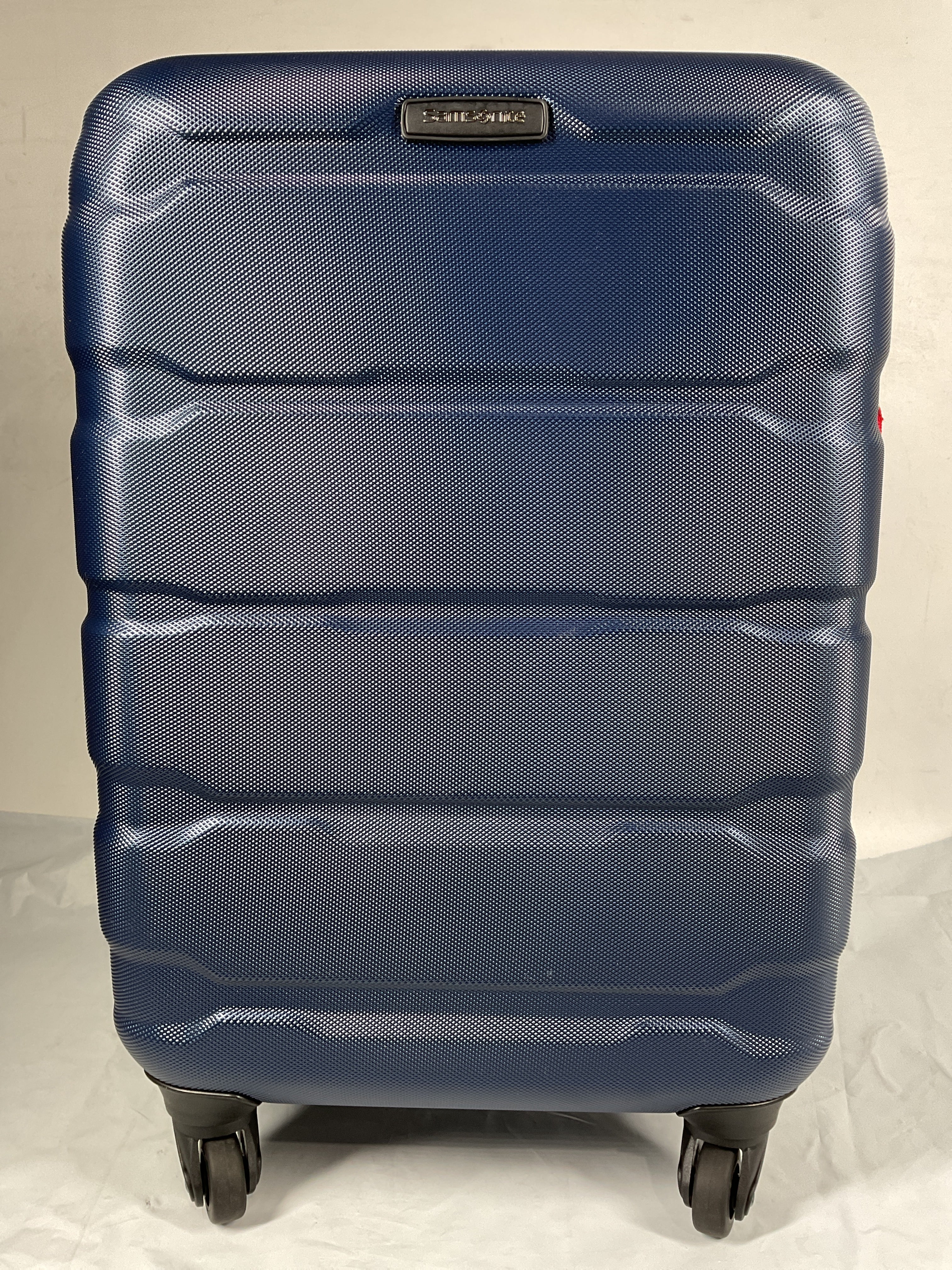 Samsonite Omni Pc Hardside Expandable Luggage with Spinner Wheels ( Navy , Carry-On 20-Inch ) Navy Carry On 20 Inch U76