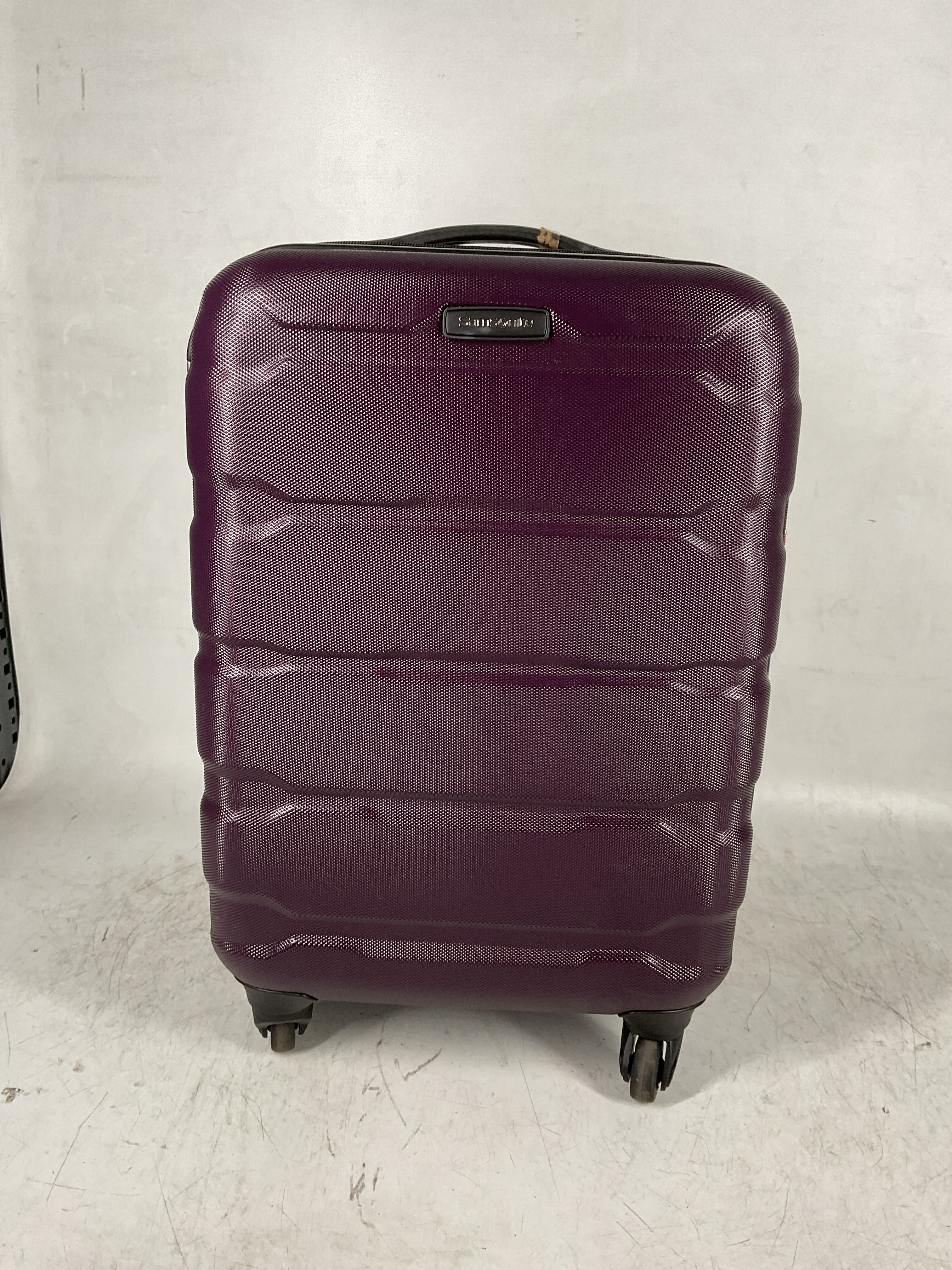Samsonite Omni Pc Hardside Expandable Luggage with Spinner Wheels ( Purple , Carry-On 20-Inch ) Purple Carry On 20 Inch U36