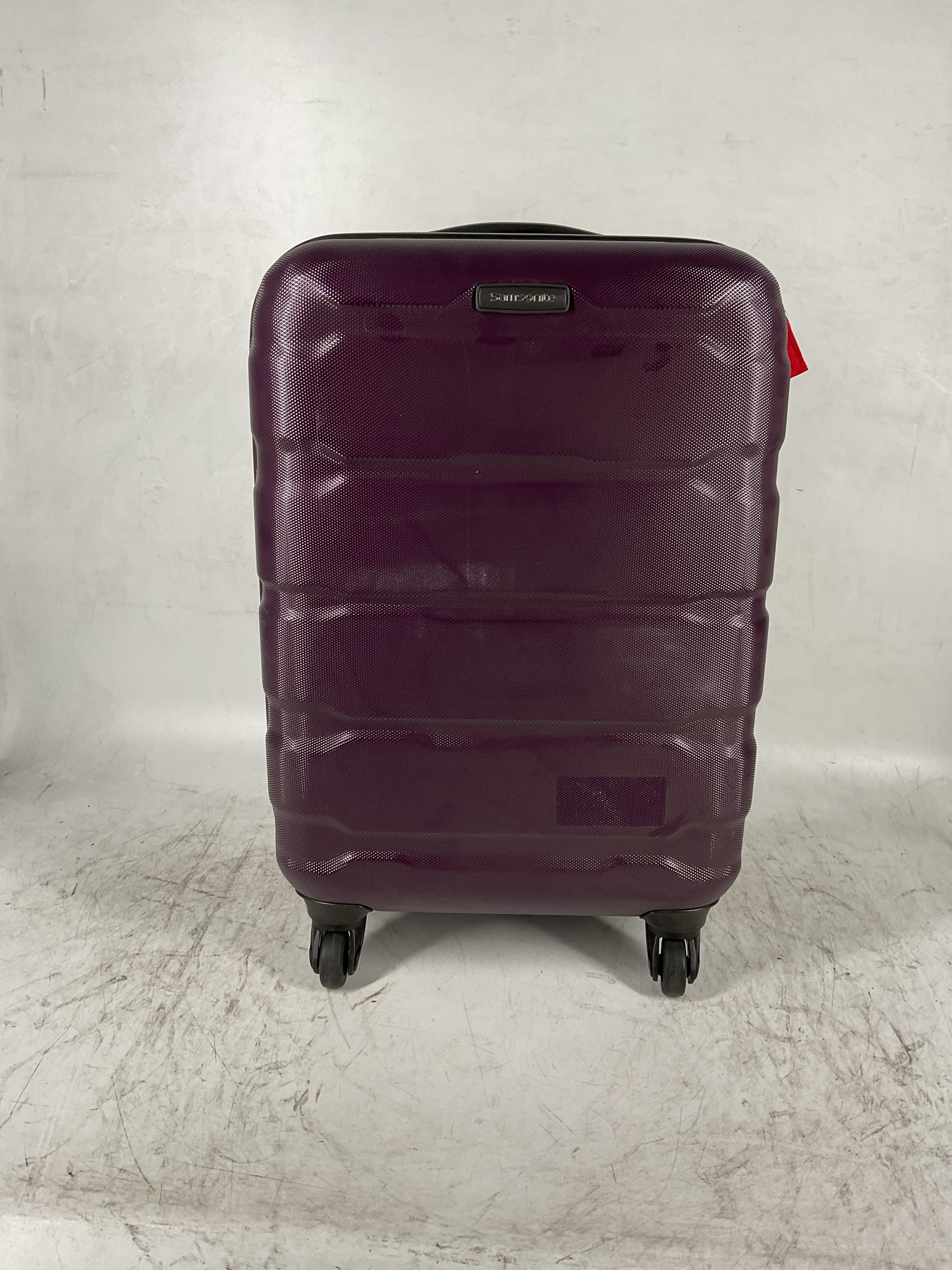 Samsonite Omni Pc Hardside Expandable Luggage with Spinner Wheels ( Purple , Carry-On 20-Inch ) Purple Carry On 20 Inch U37