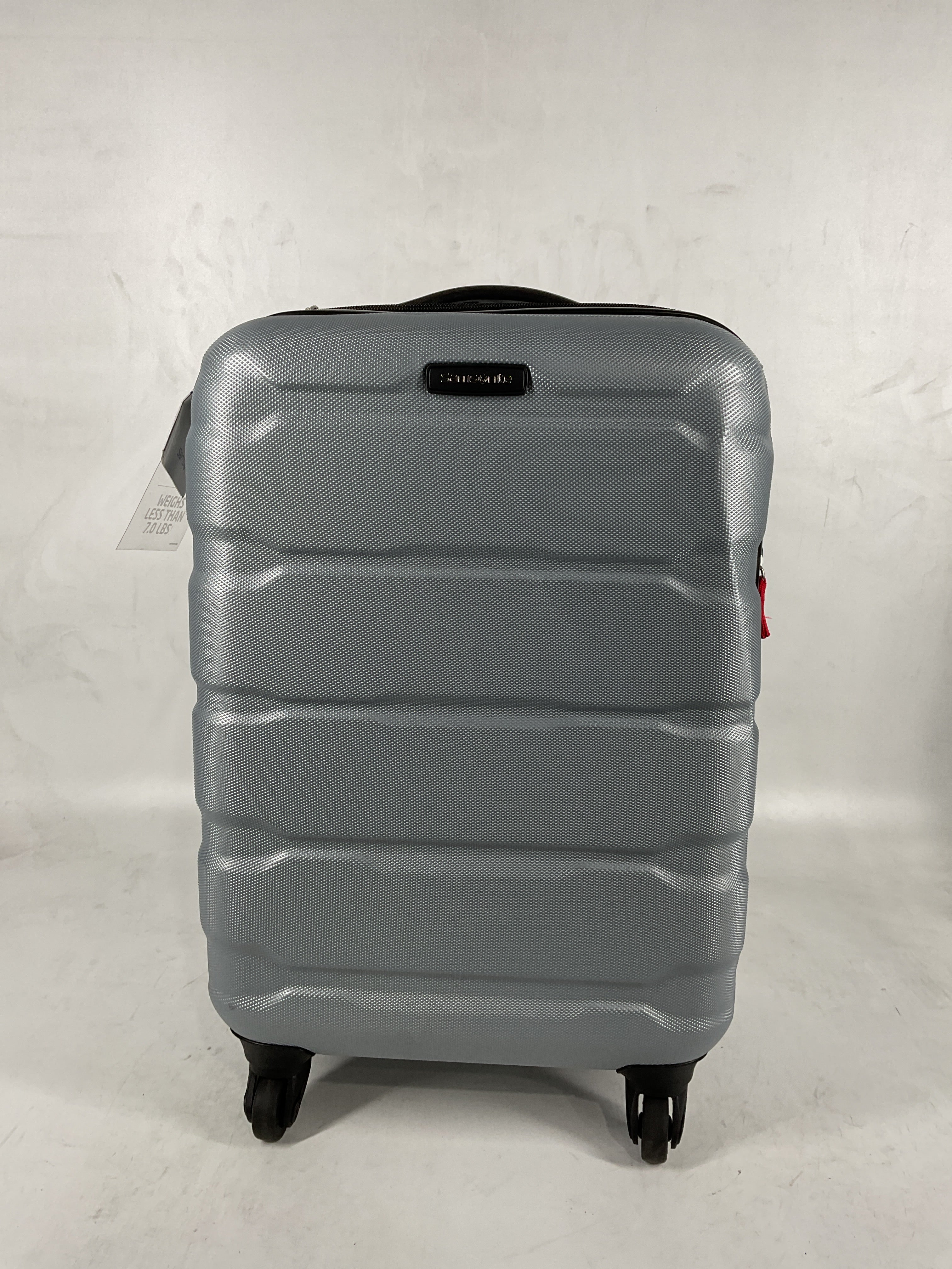 Samsonite Omni Pc Hardside Expandable Luggage with Spinner Wheels Silver Carry On 20 Inch U8