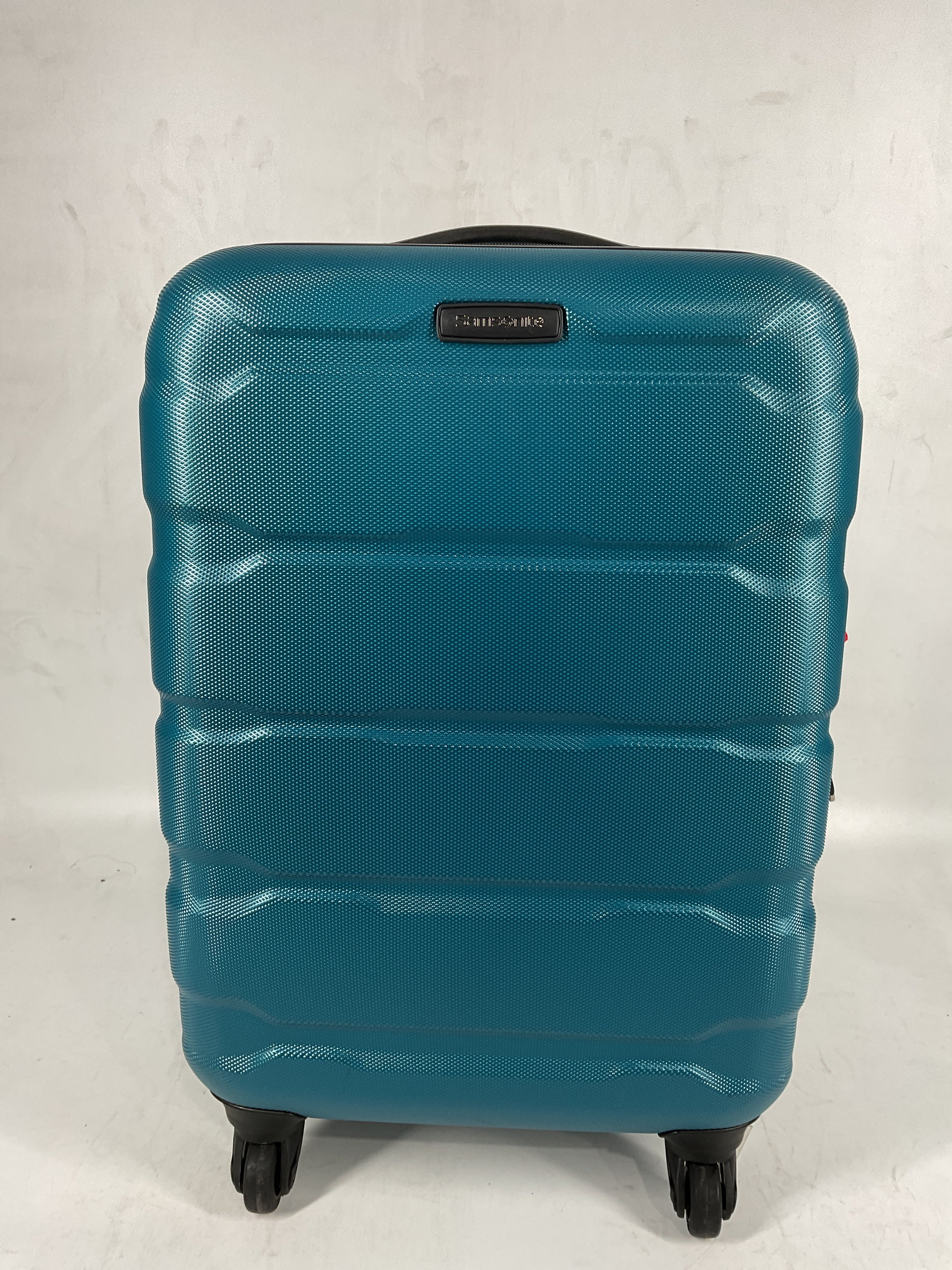 Samsonite Omni Pc Hardside Expandable Luggage with Spinner Wheels Caribbean Blue Carry On 20 Inch U14