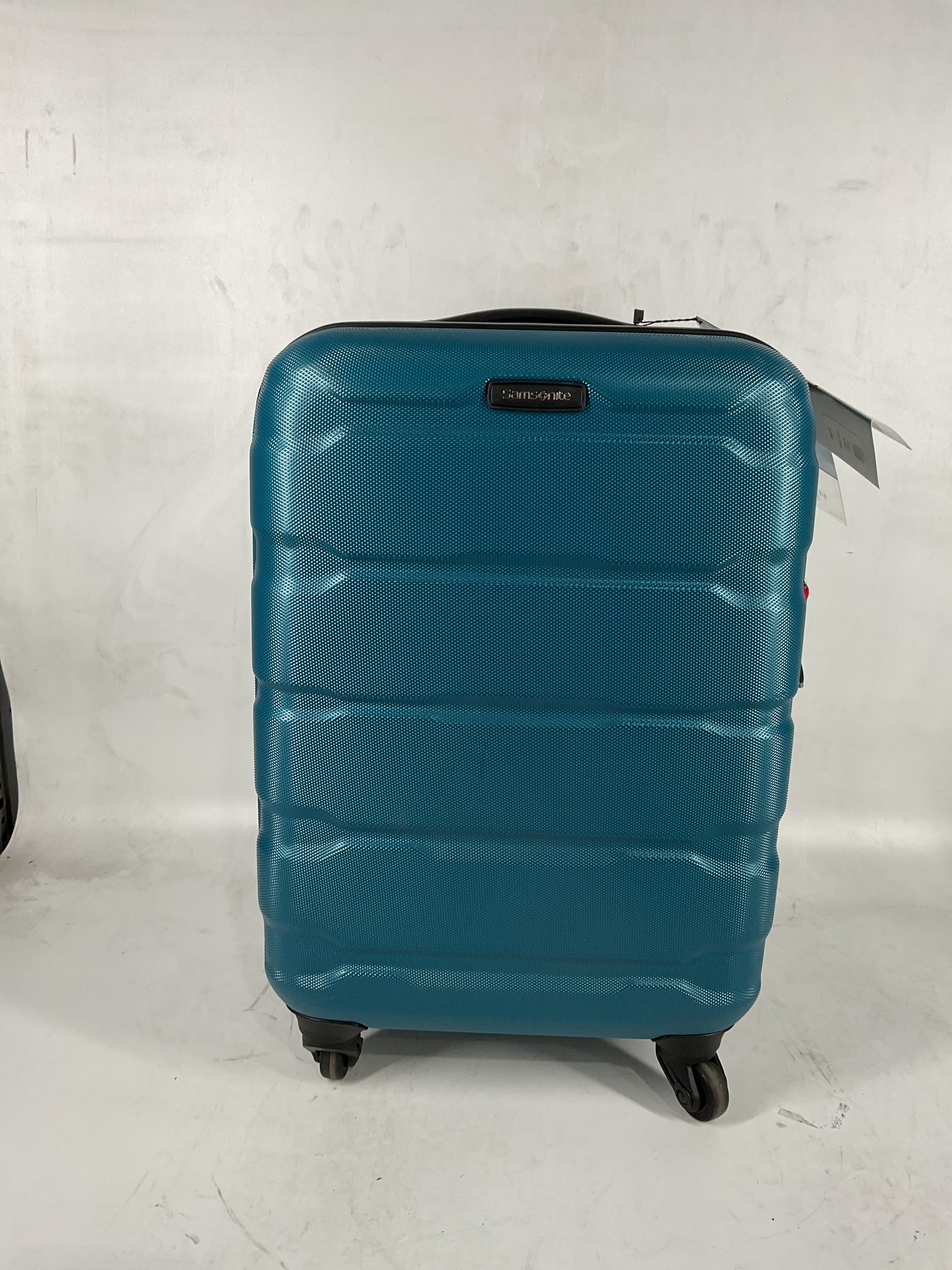 Samsonite Omni Pc Hardside Expandable Luggage with Spinner Wheels Caribbean Blue Carry On 20 Inch U16