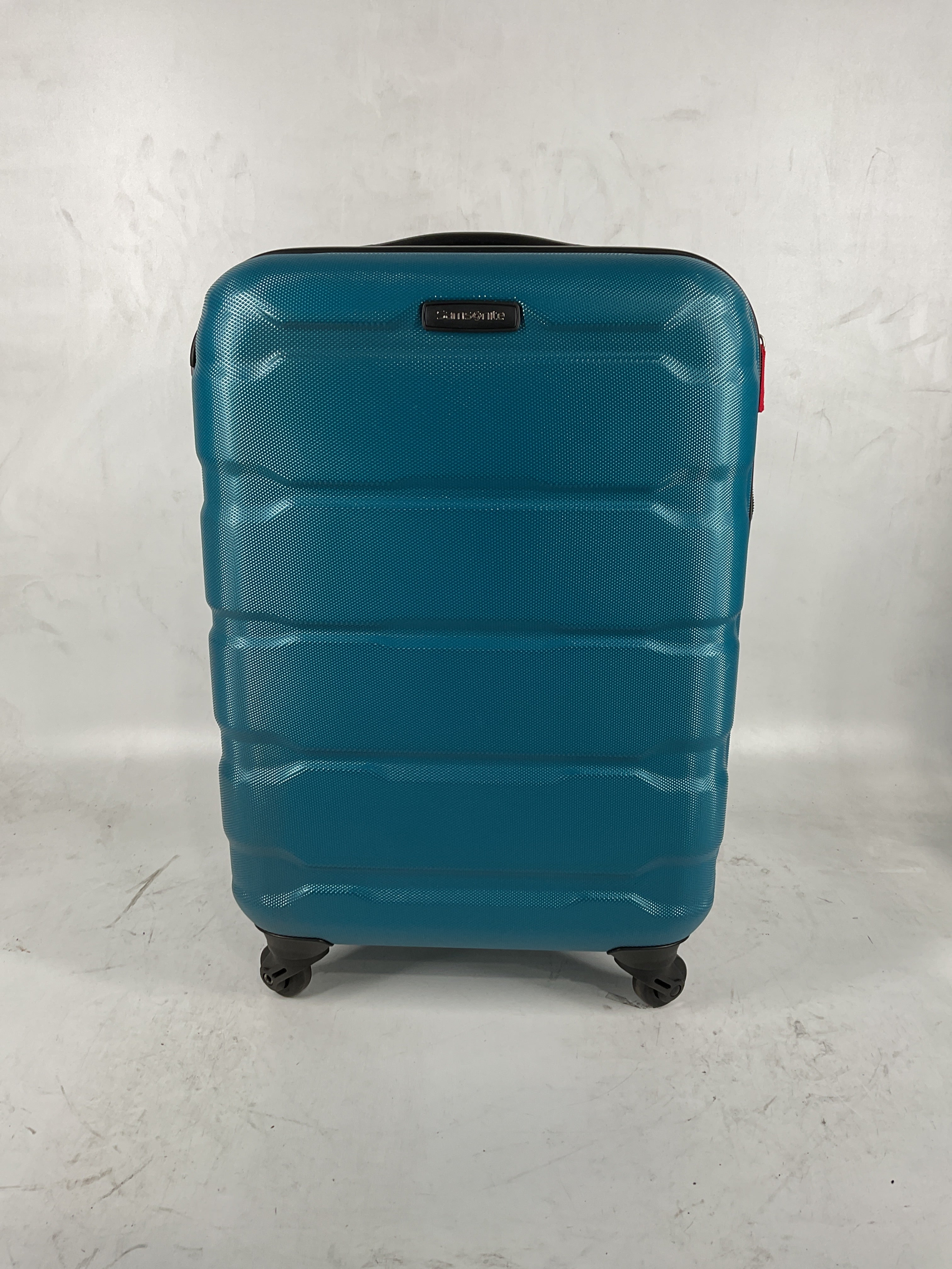 Samsonite Omni Pc Hardside Expandable Luggage with Spinner Wheels Caribbean Blue Carry On 20 Inch U17