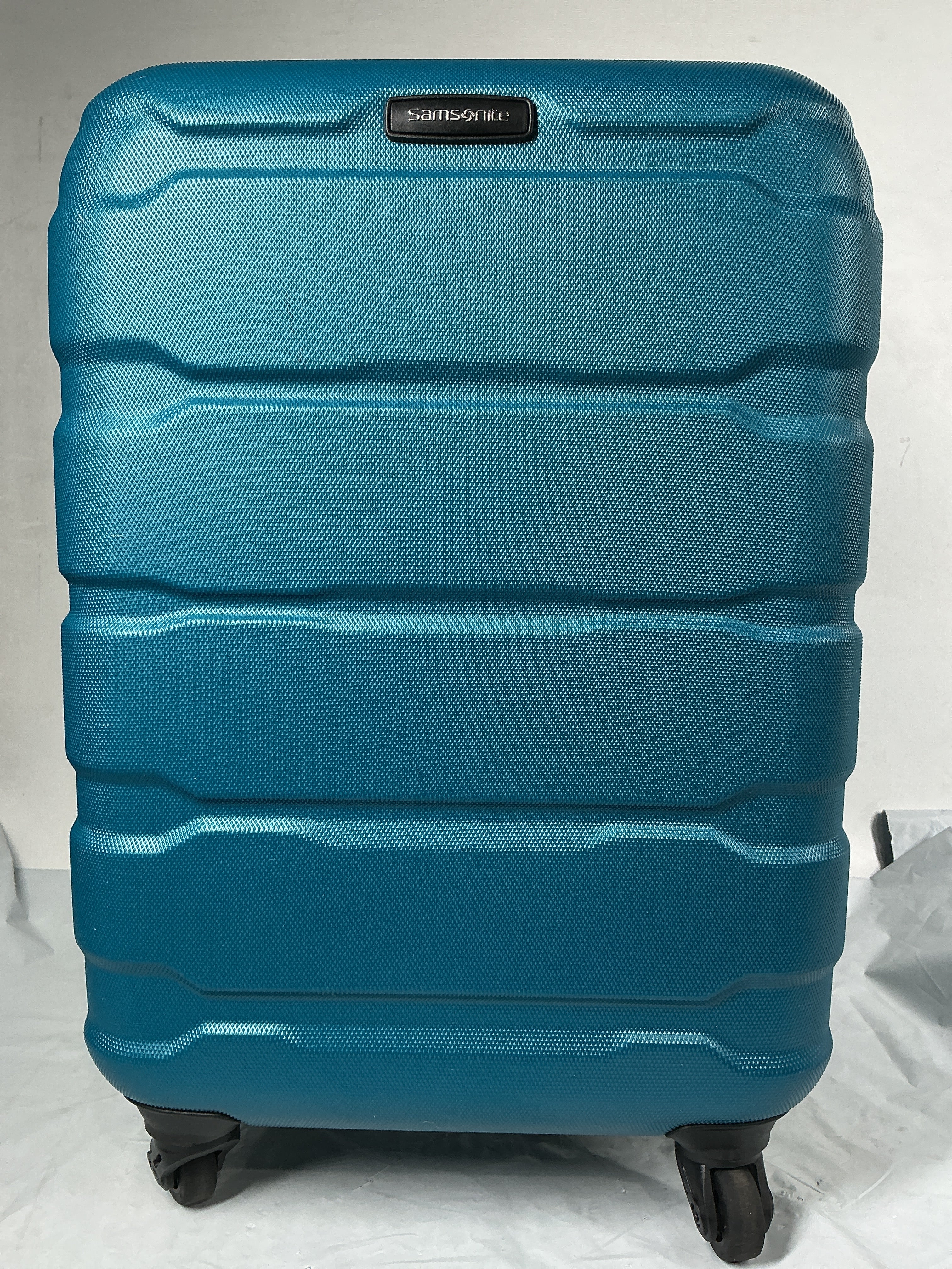 Samsonite Omni Pc Hardside Expandable Luggage with Spinner Wheels ( Caribbean Blue , Carry-On 20-Inch ) Caribbean Blue Carry On 20 Inch U30