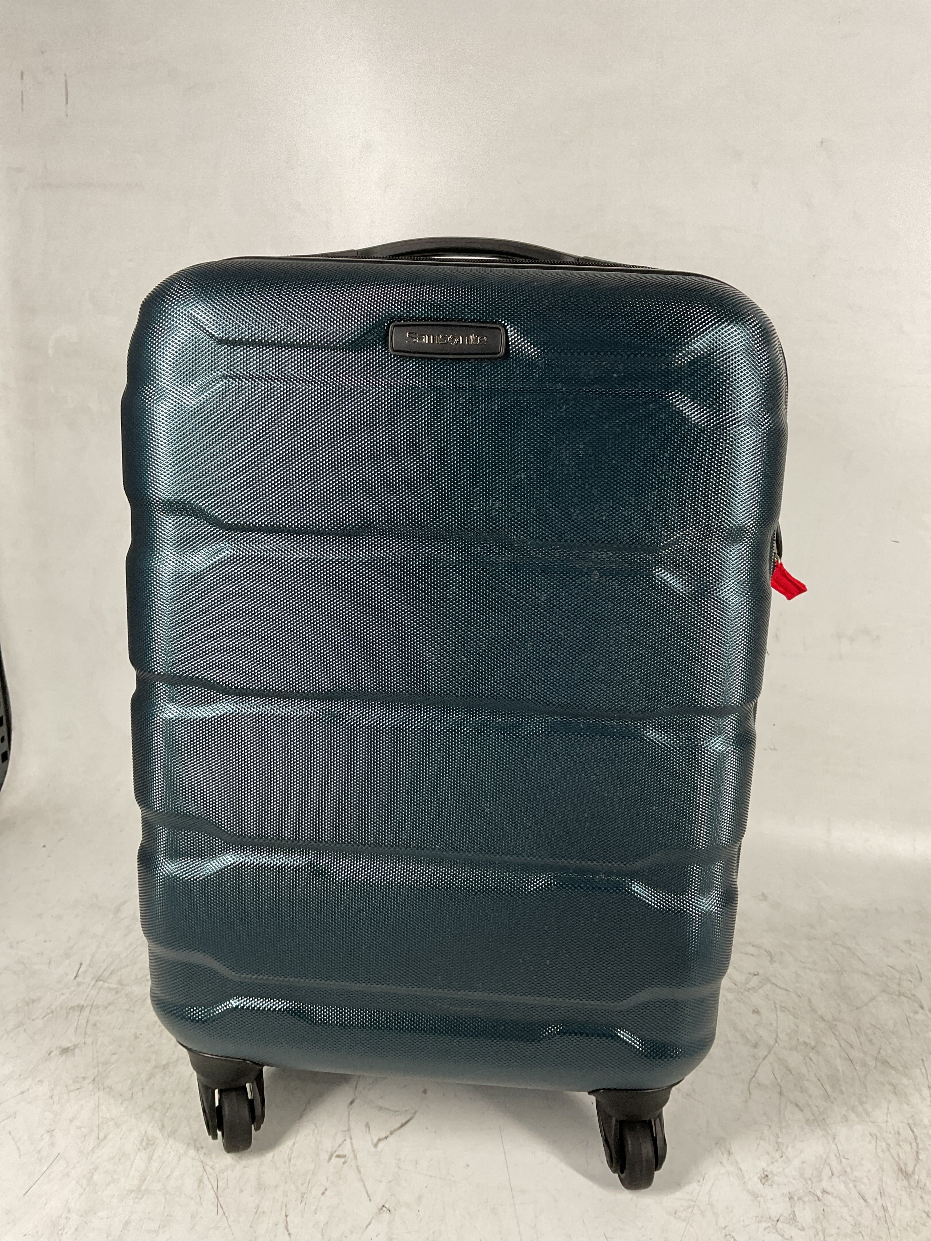 Samsonite Omni Pc Hardside Expandable Luggage with Spinner Wheels ( Teal , Carry-On 20-Inch ) Teal Carry On 20 Inch U17