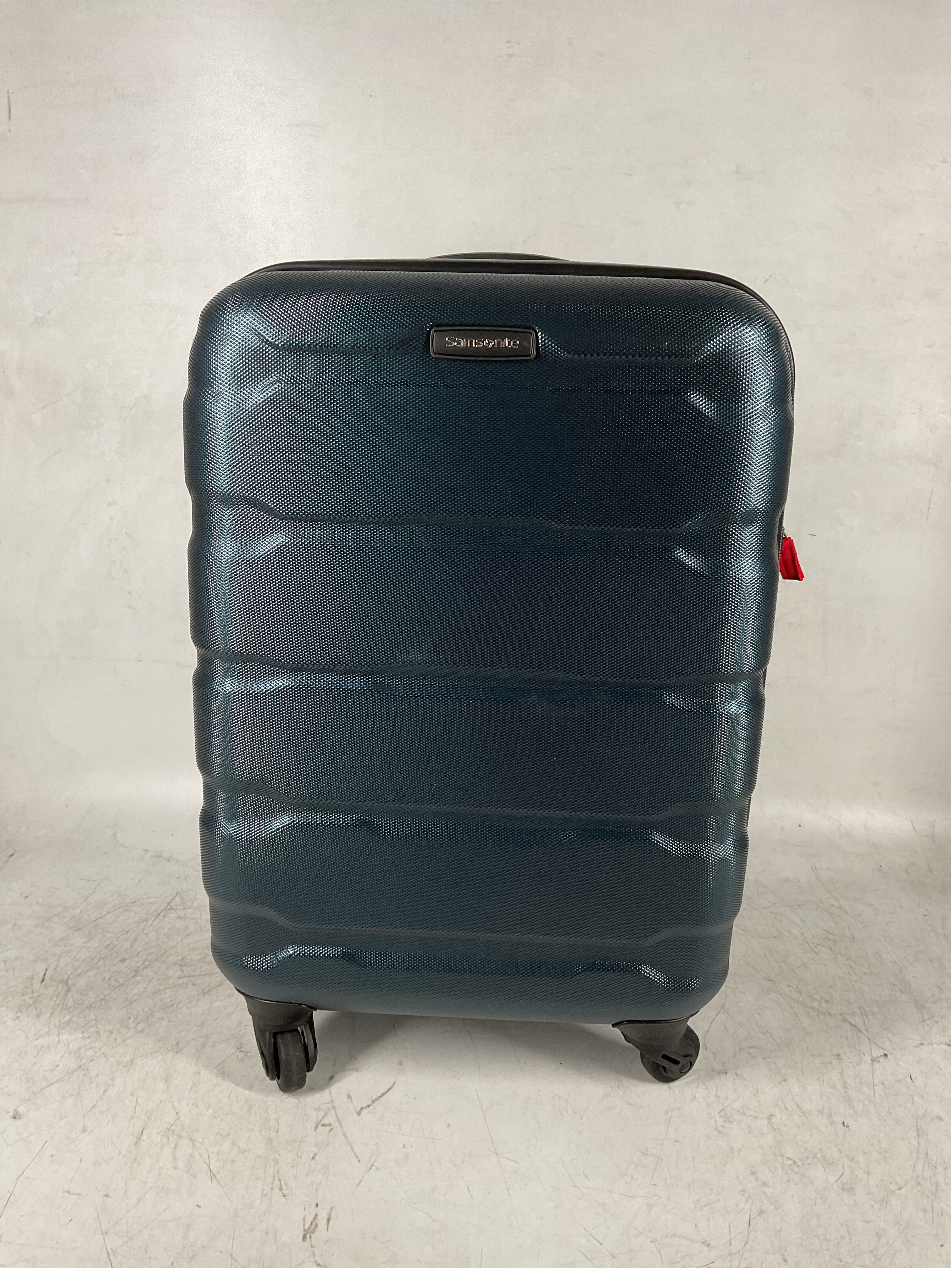 Samsonite Omni Pc Hardside Expandable Luggage with Spinner Wheels ( Teal , Carry-On 20-Inch ) Teal Carry On 20 Inch U18