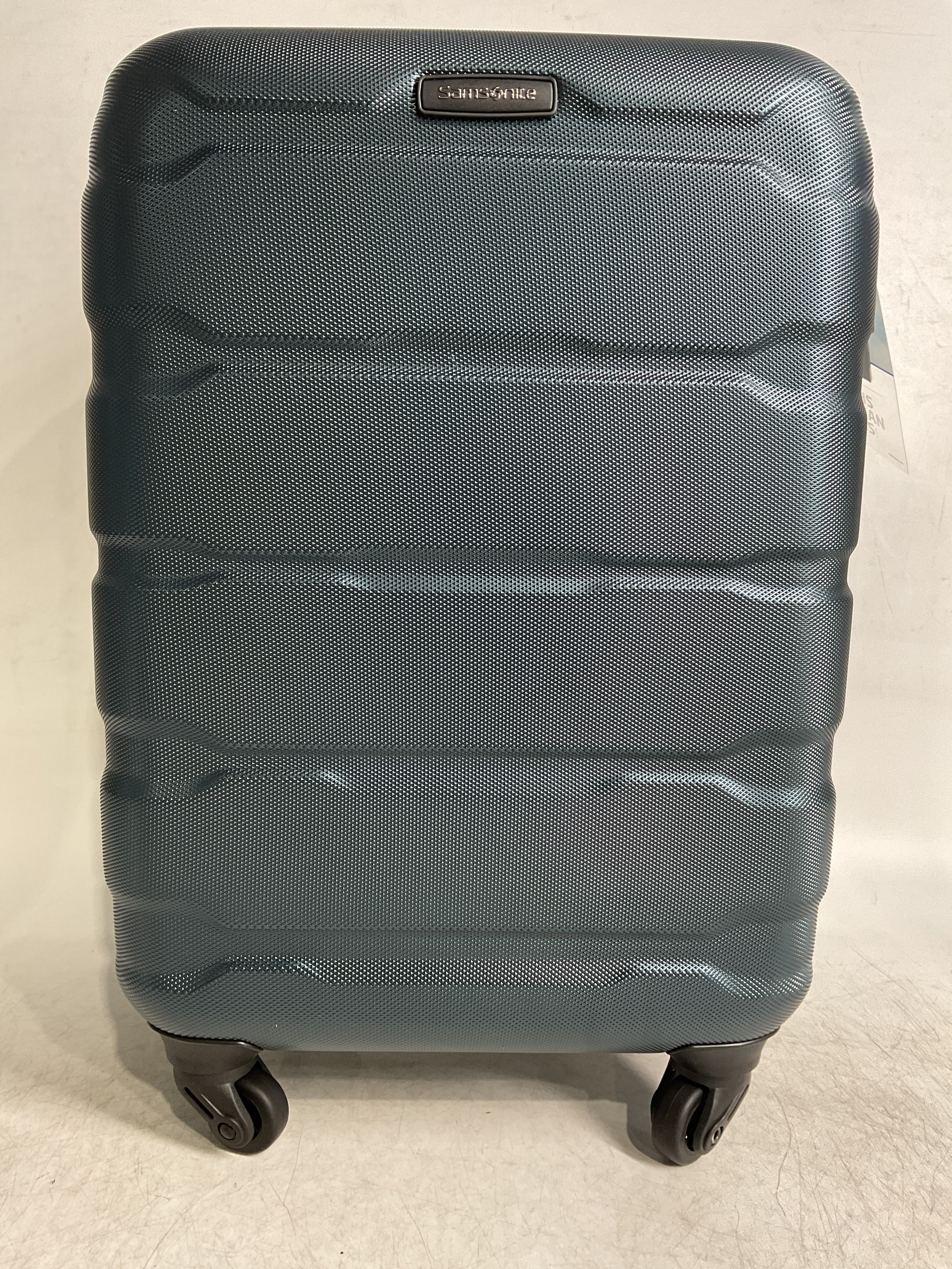 Samsonite Omni Pc Hardside Expandable Luggage with Spinner Wheels ( Teal , Carry-On 20-Inch ) Teal Carry On 20 Inch U24