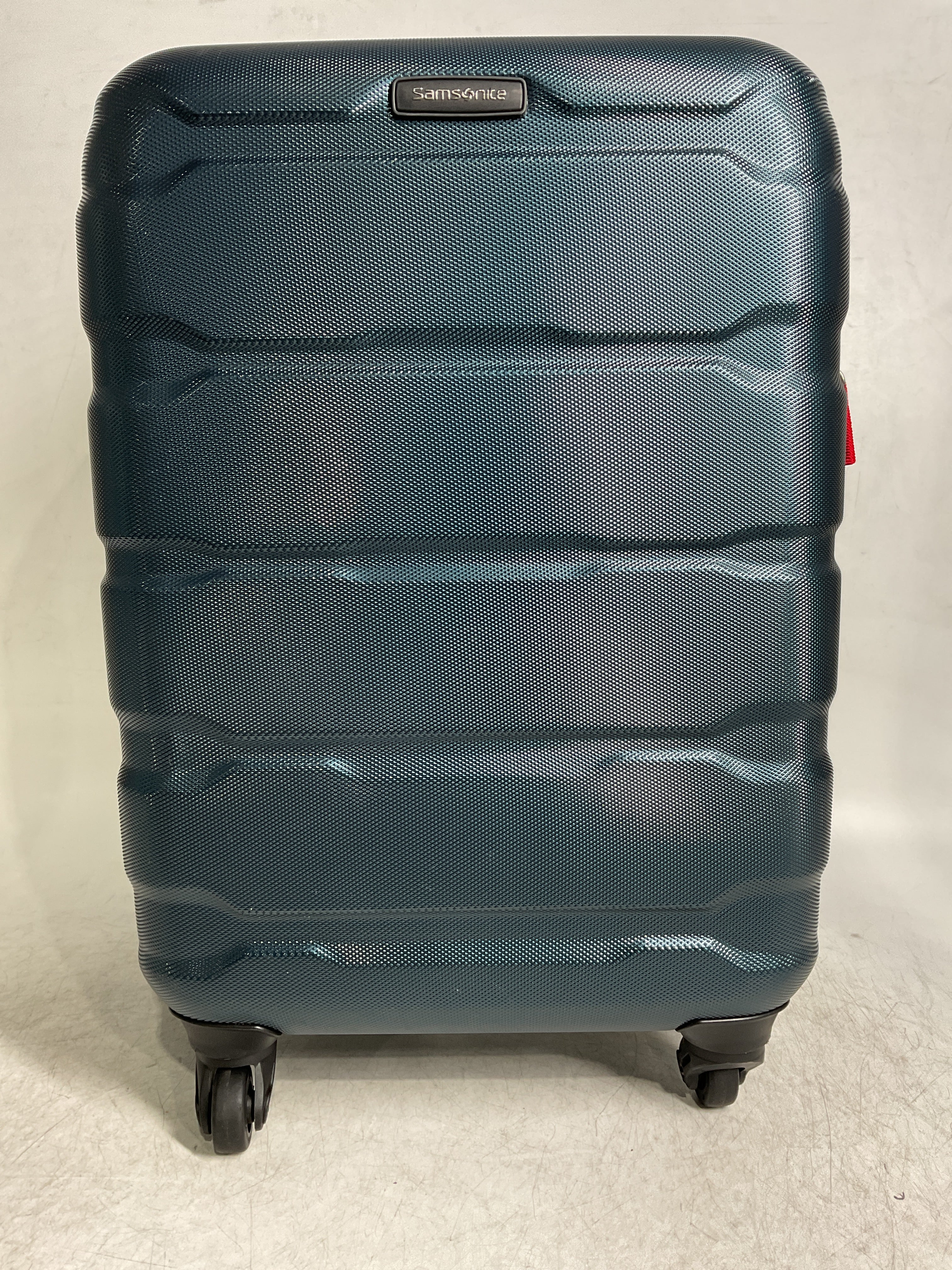 Samsonite Omni Pc Hardside Expandable Luggage with Spinner Wheels ( Teal , Carry-On 20-Inch ) Teal Carry On 20 Inch U25