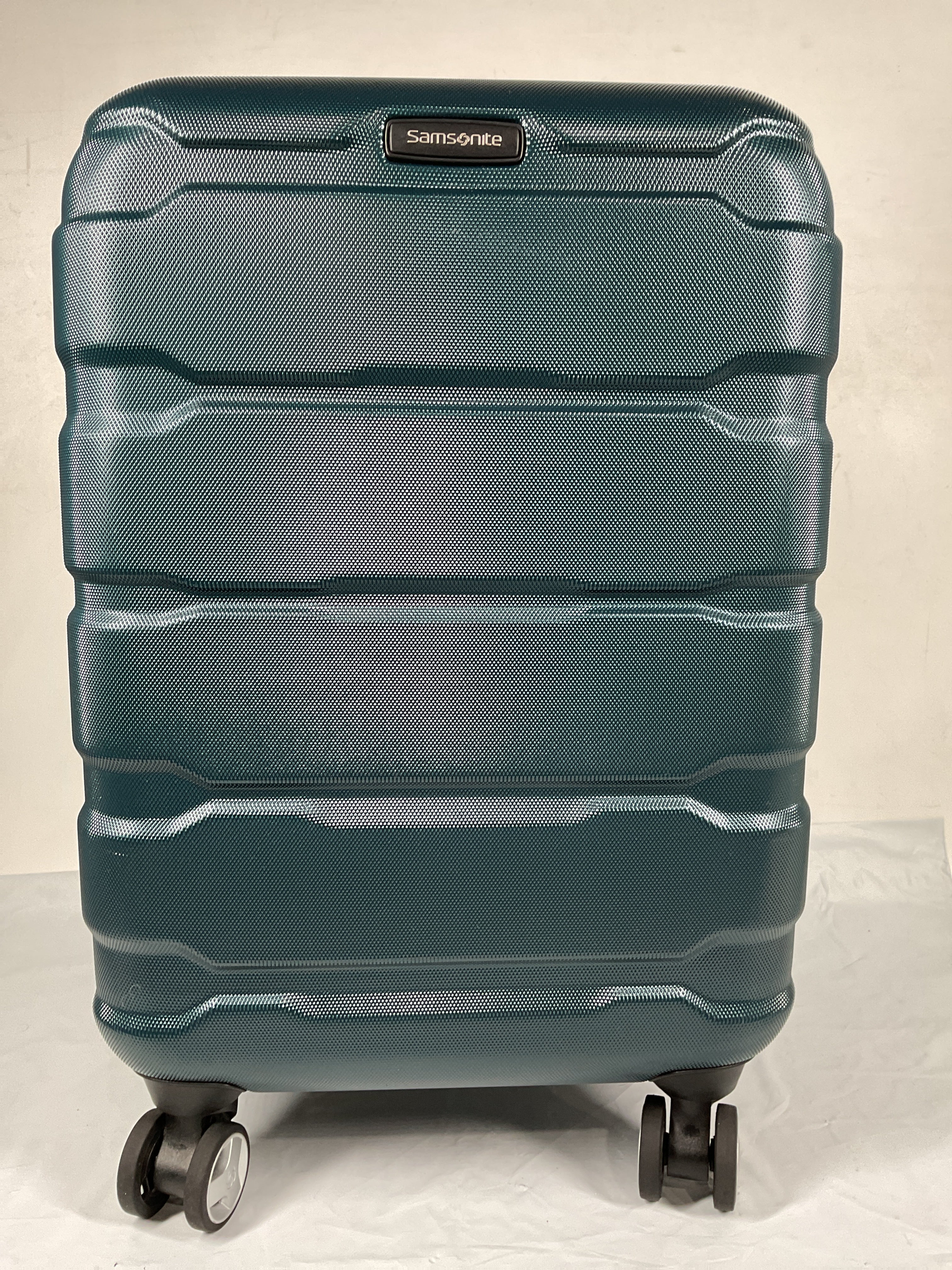 Samsonite Omni Pc Hardside Expandable Luggage with Spinner Wheels ( Teal , Carry-On 20-Inch ) Teal Carry On 20 Inch U27
