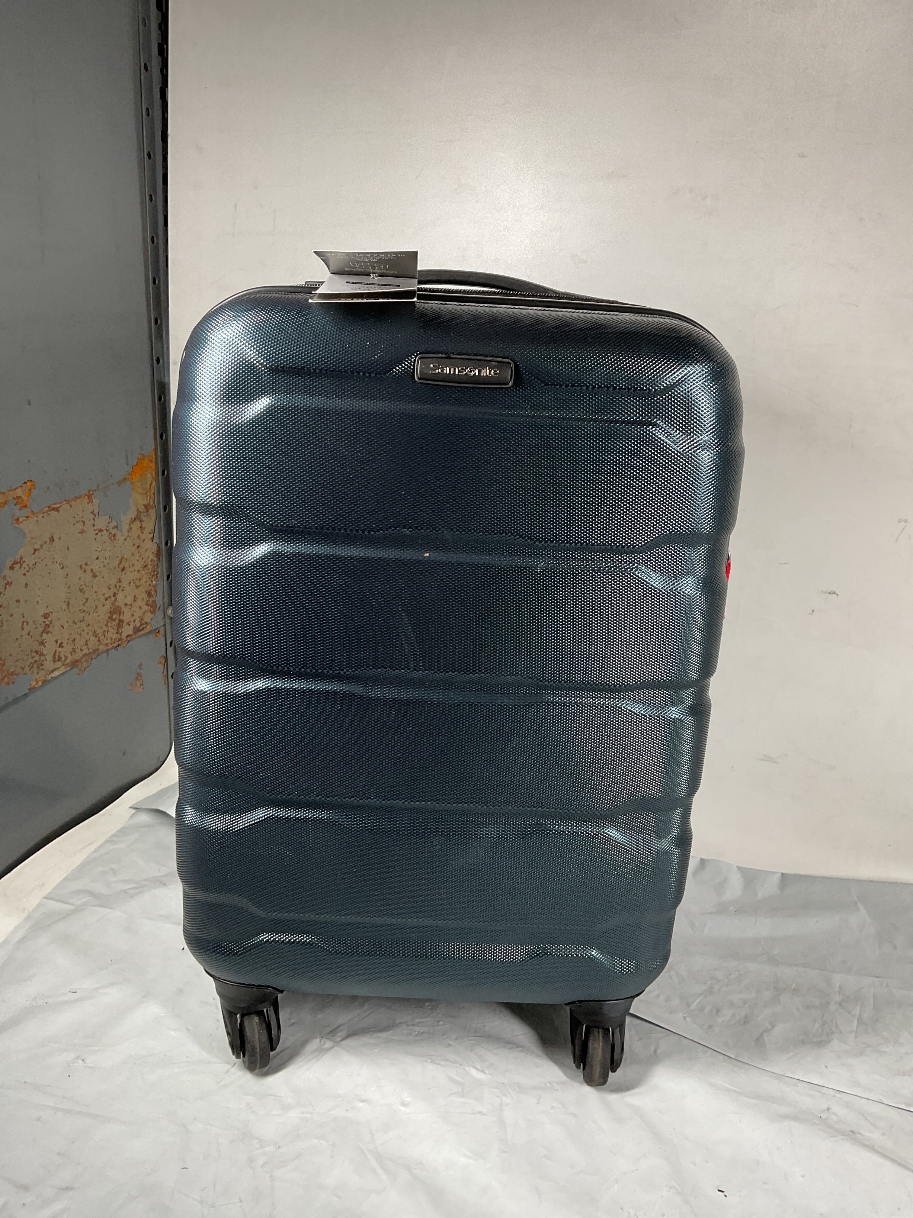 Samsonite Omni Carry-On 20-Inch PC Hardside Expandable Luggage with Spinner Wheels ( Teal , Carry-On 20-Inch ) Teal Carry On 20 Inch U29