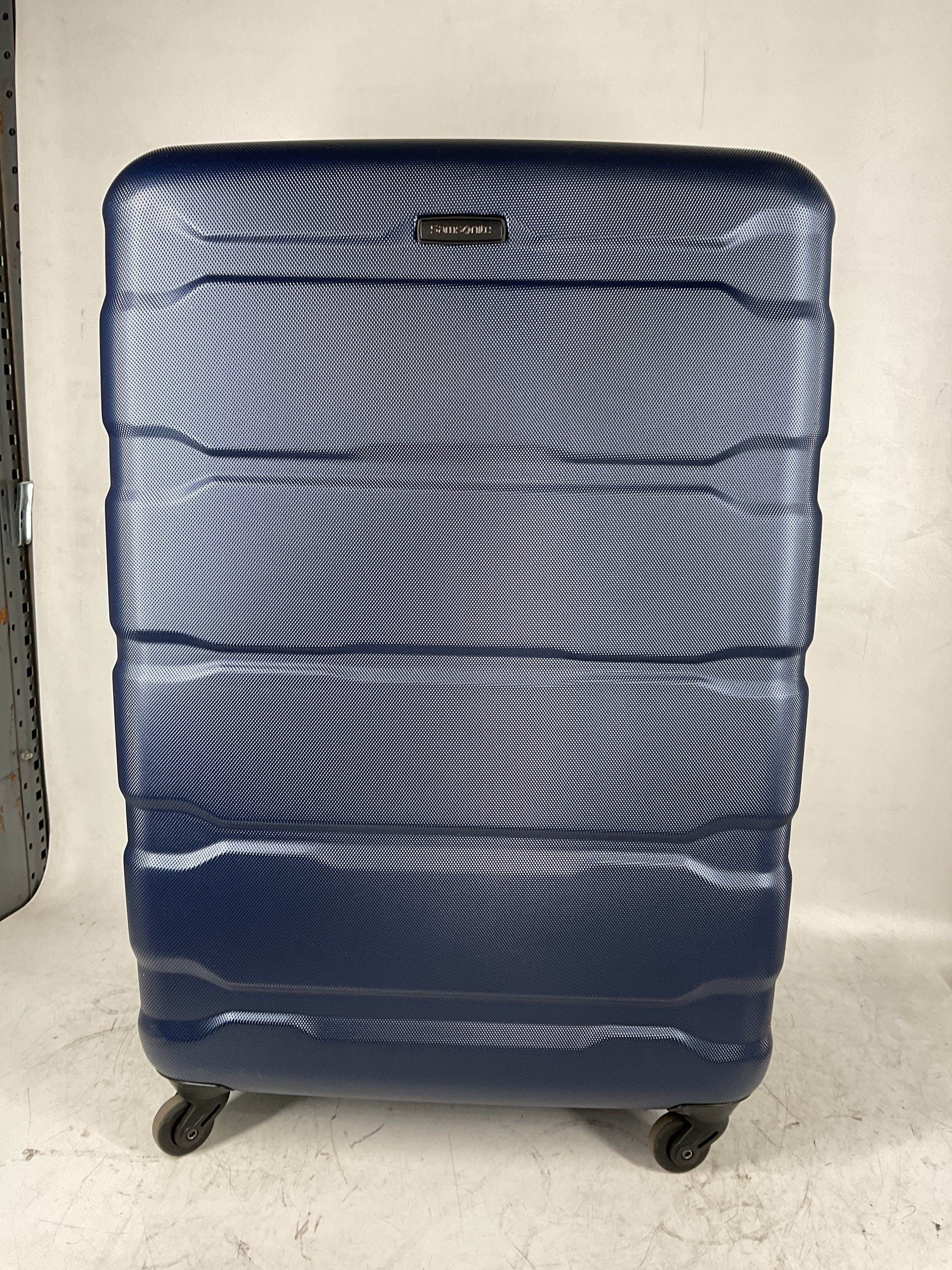 Samsonite Omni Pc Hardside Expandable Luggage with Spinner Wheels ( Navy , 3-Piece Set (20/24/28) ) Navy 3 Piece Set 20 24 28 U2