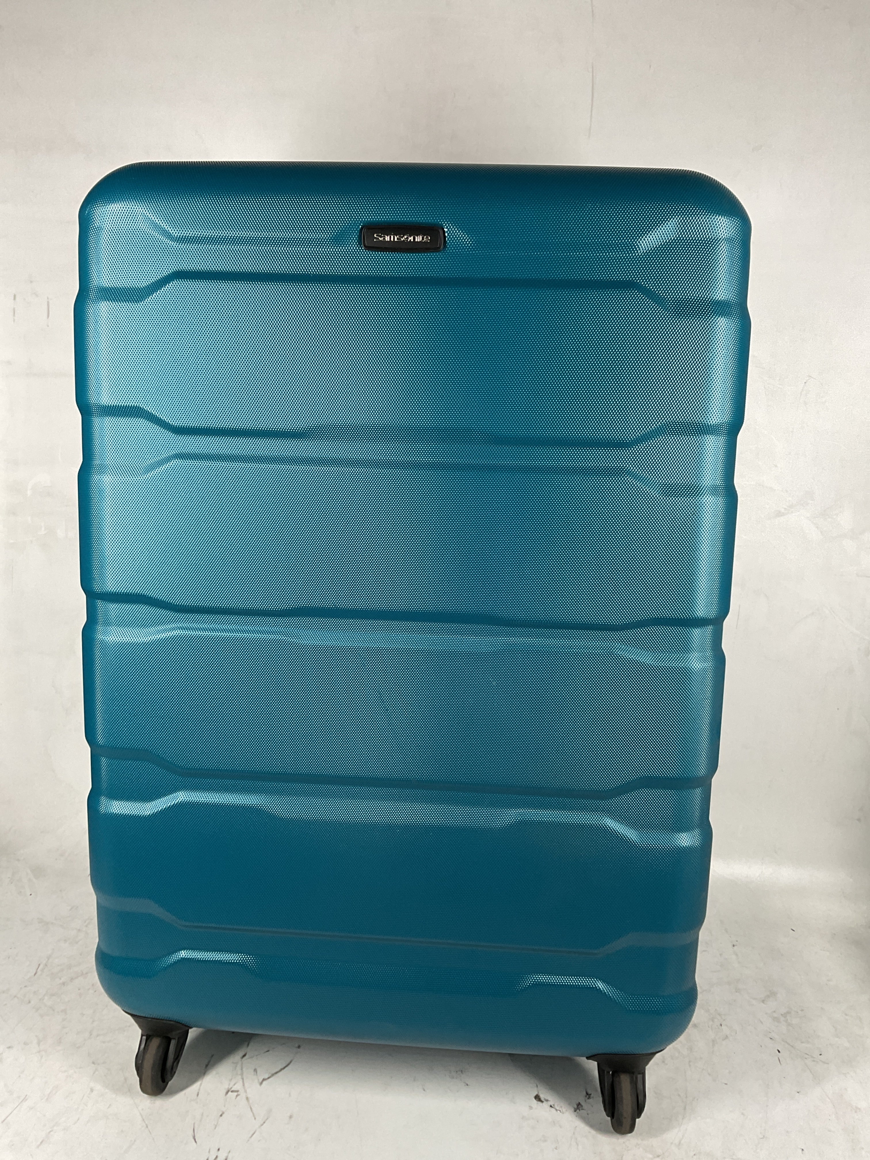 Samsonite Omni Pc Hardside Expandable Luggage with Spinner Wheels Caribbean Blue 3 Piece Set 20 24 28 U5