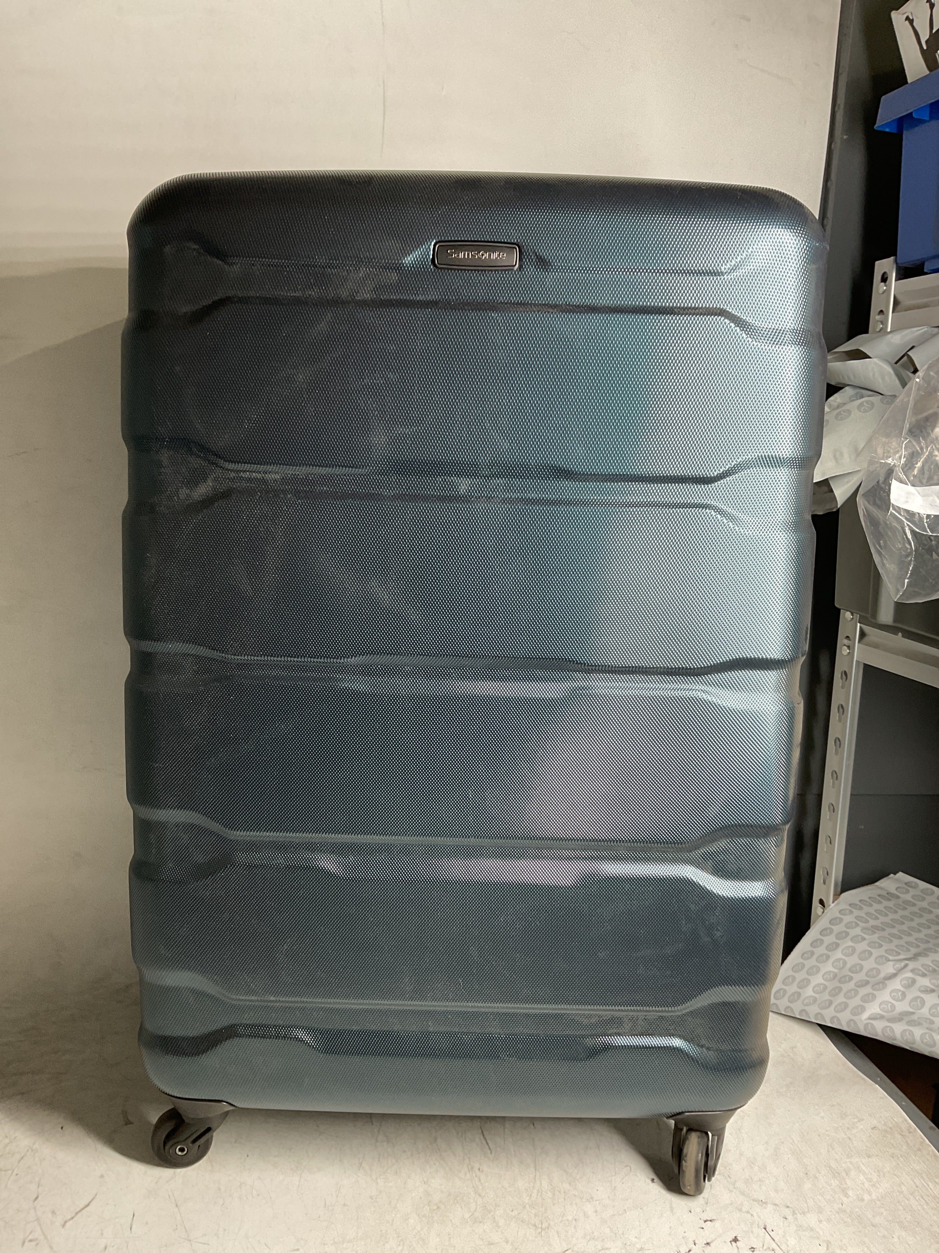 Samsonite Omni Pc Hardside Expandable Luggage with Spinner Wheels ( Teal , 3-Piece Set (20/24/28) ) Teal 3 Piece Set 20 24 28 U2