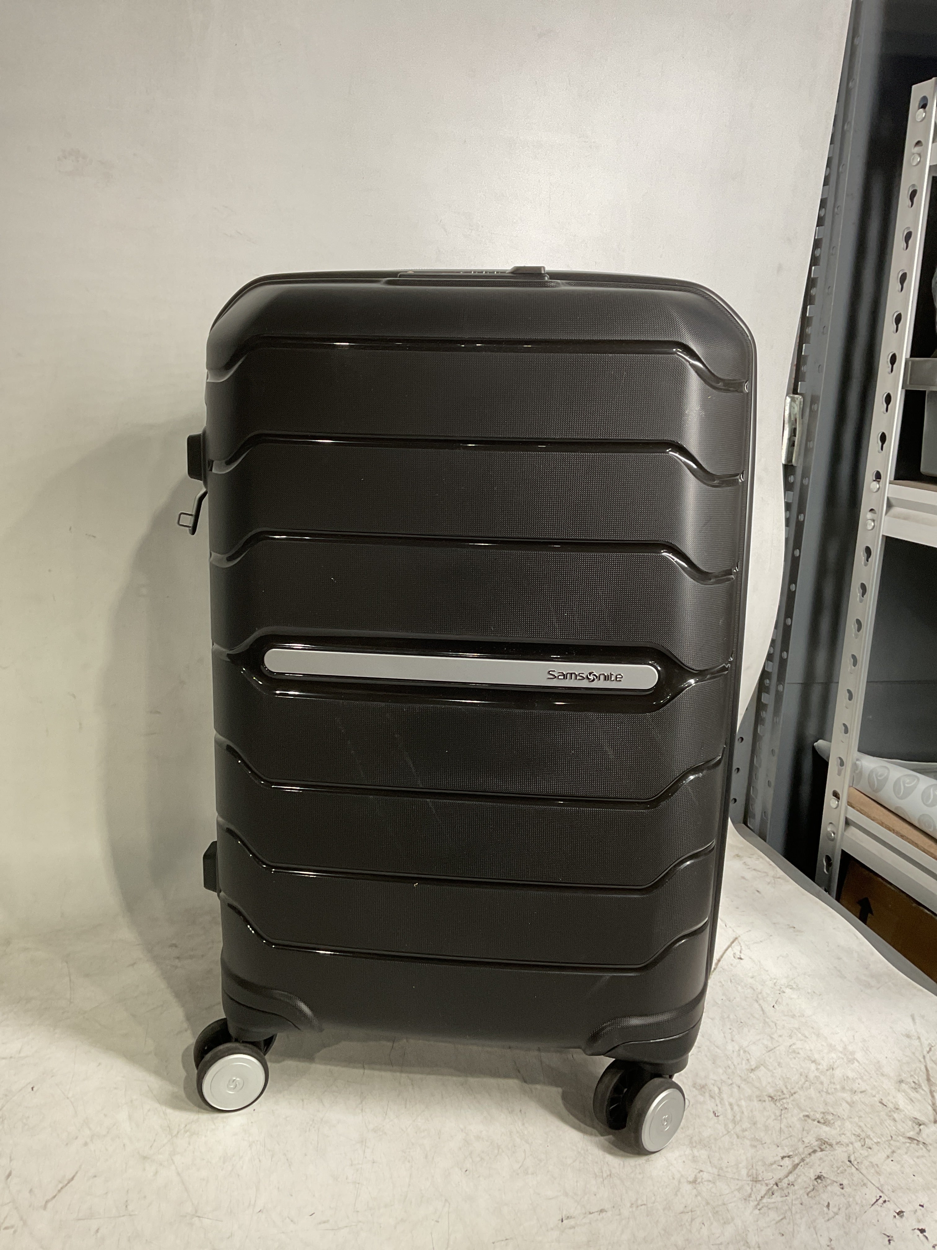 Samsonite Freeform Hardside Expandable with Double Spinner Wheels ( Black , Carry-On 21-Inch ) Black Carry On 21 Inch U11