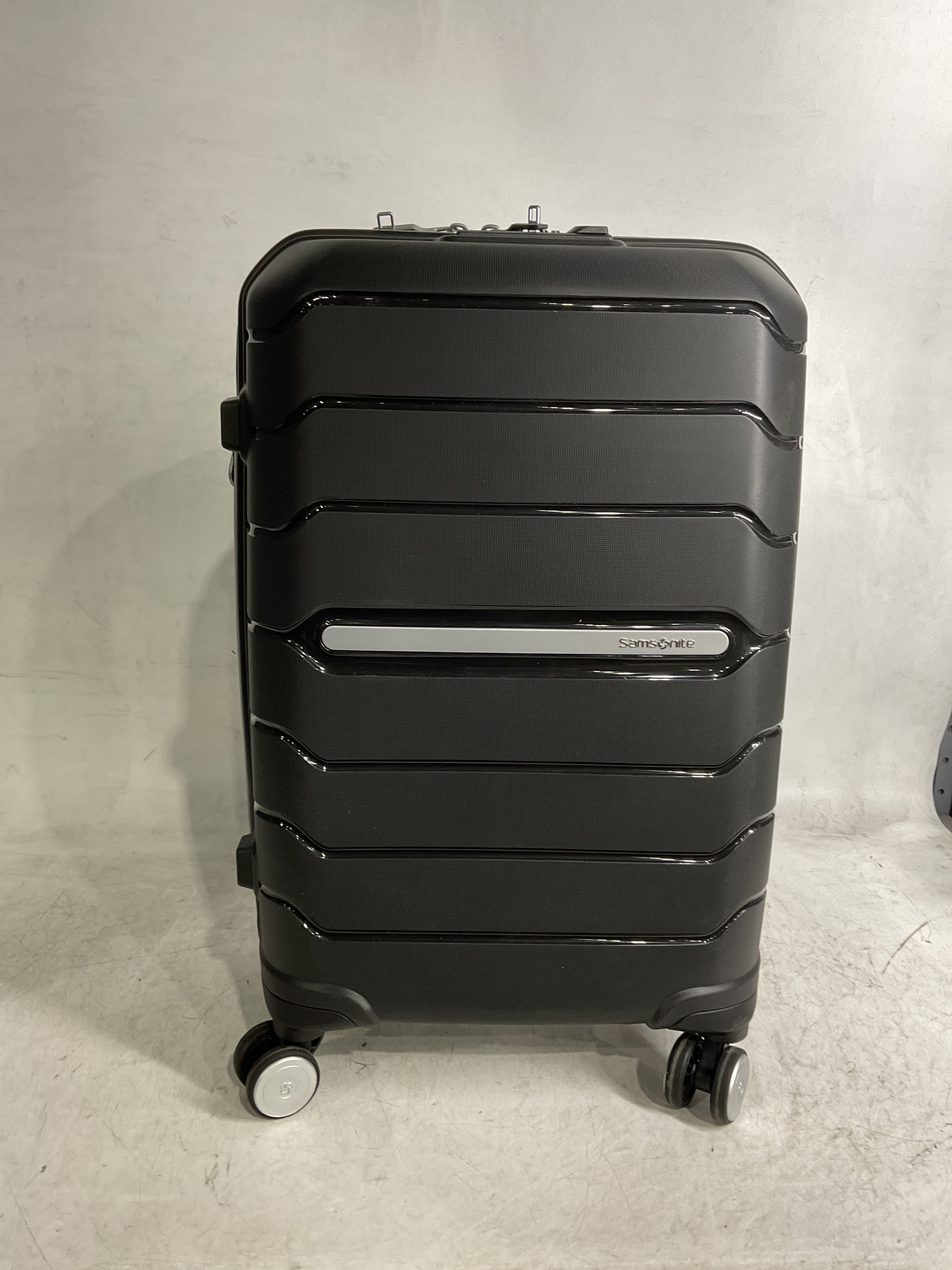 Samsonite Freeform Hardside Expandable with Double Spinner Wheels ( Black , Carry-On 21-Inch ) Black Carry On 21 Inch U12