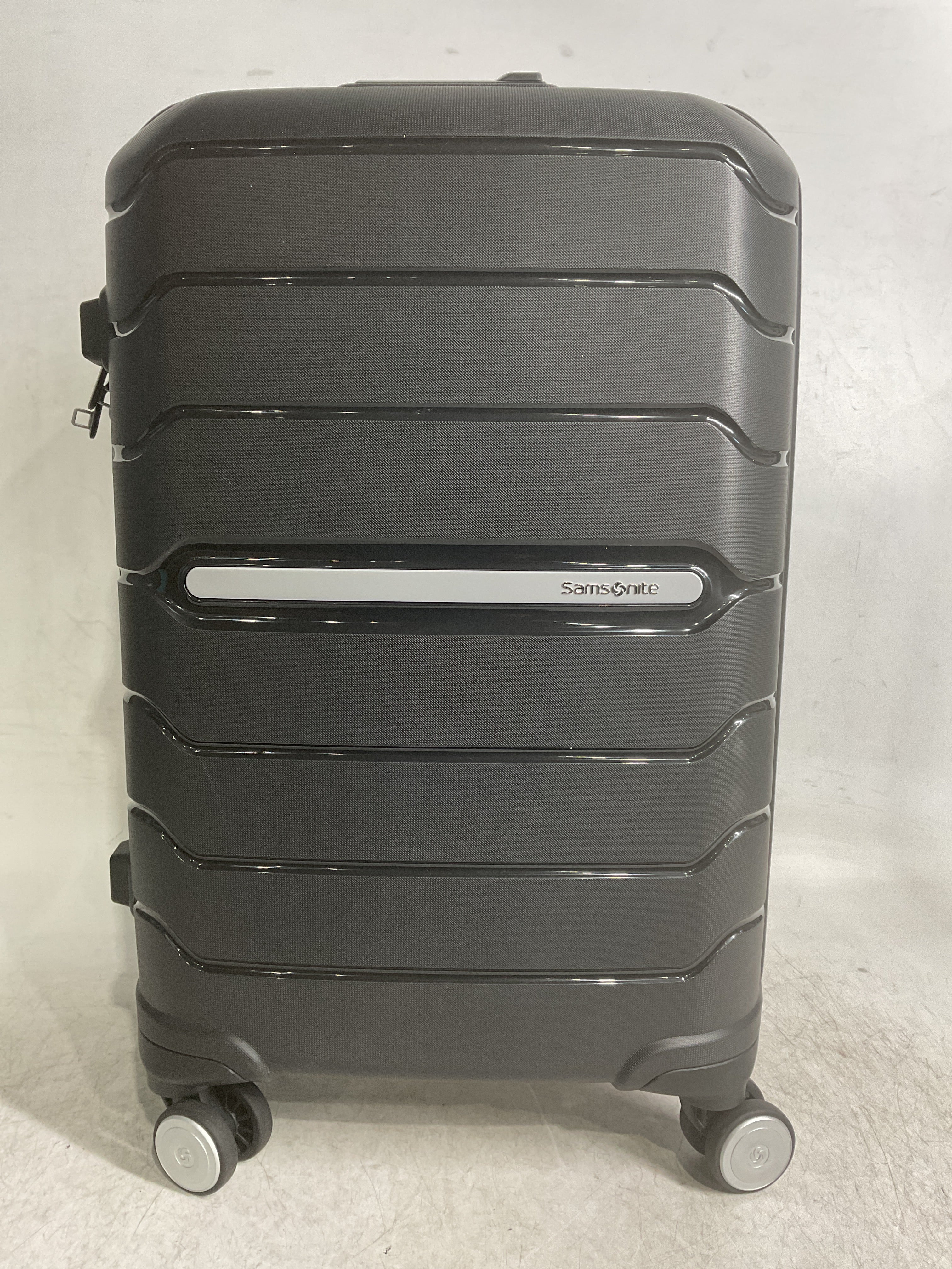 Samsonite Freeform Hardside Expandable with Double Spinner Wheels ( Black , Carry-On 21-Inch ) Black Carry On 21 Inch U14