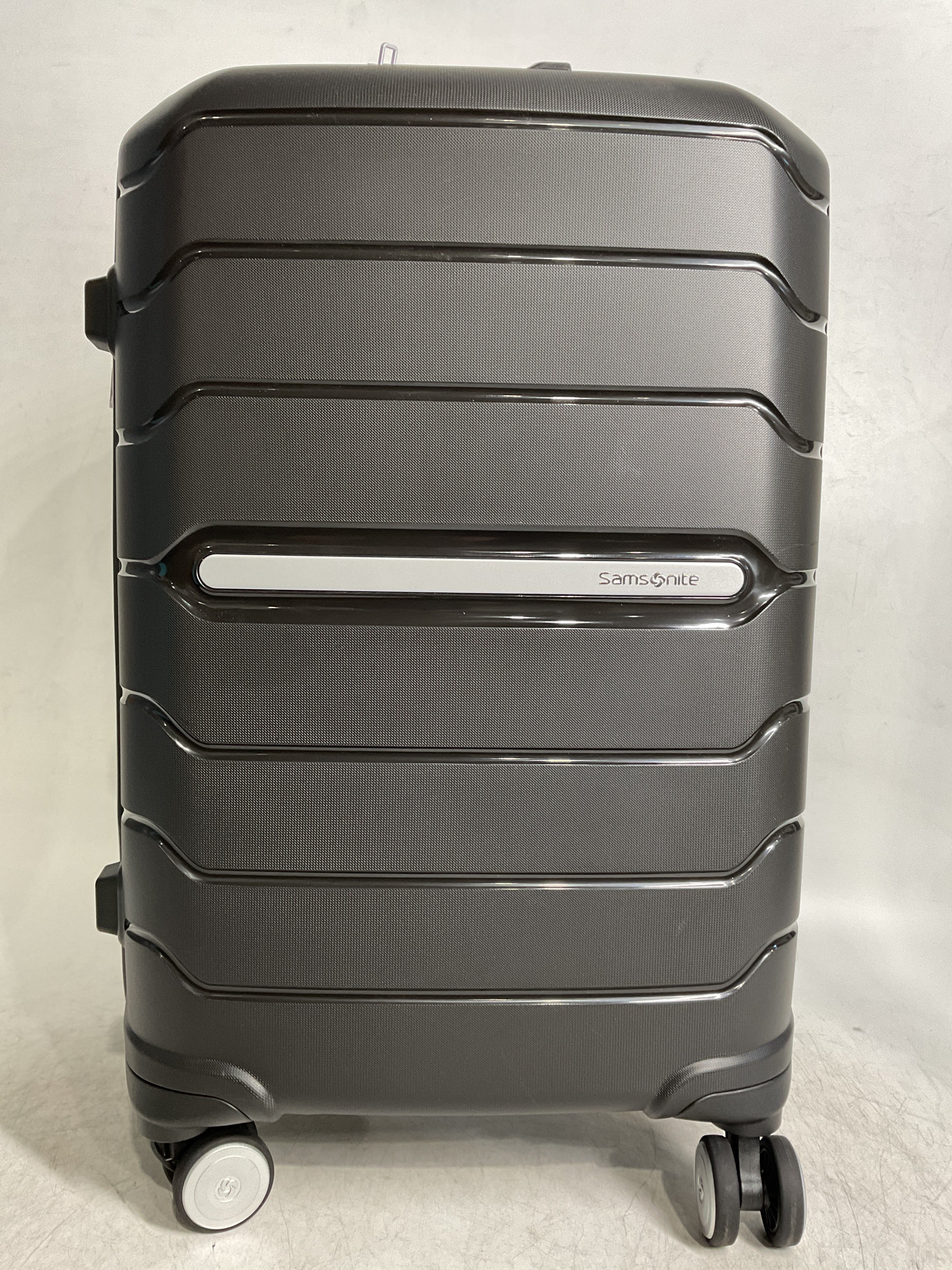 Samsonite Freeform Hardside Expandable with Double Spinner Wheels ( Black , Carry-On 21-Inch ) Black Carry On 21 Inch U15