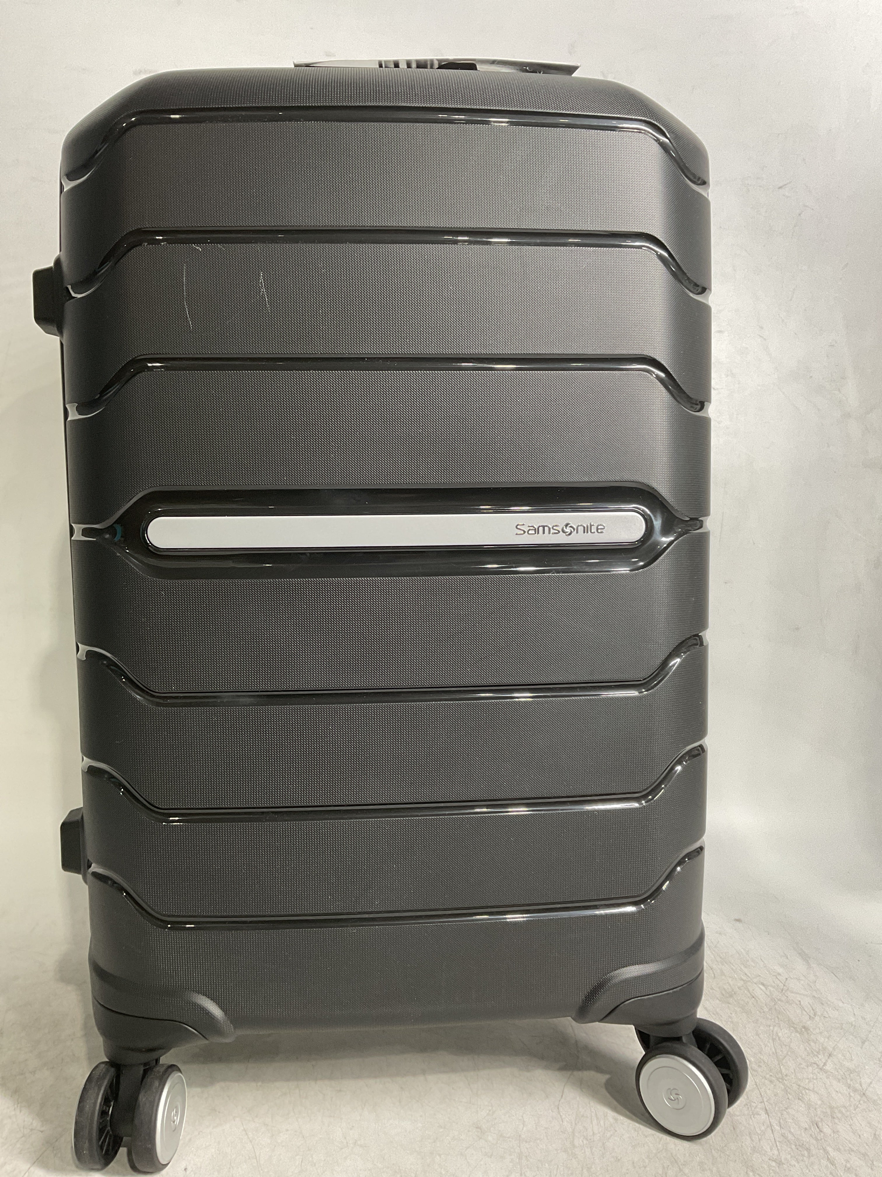 Samsonite Freeform Hardside Expandable with Double Spinner Wheels ( Black , Carry-On 21-Inch ) Black Carry On 21 Inch U16