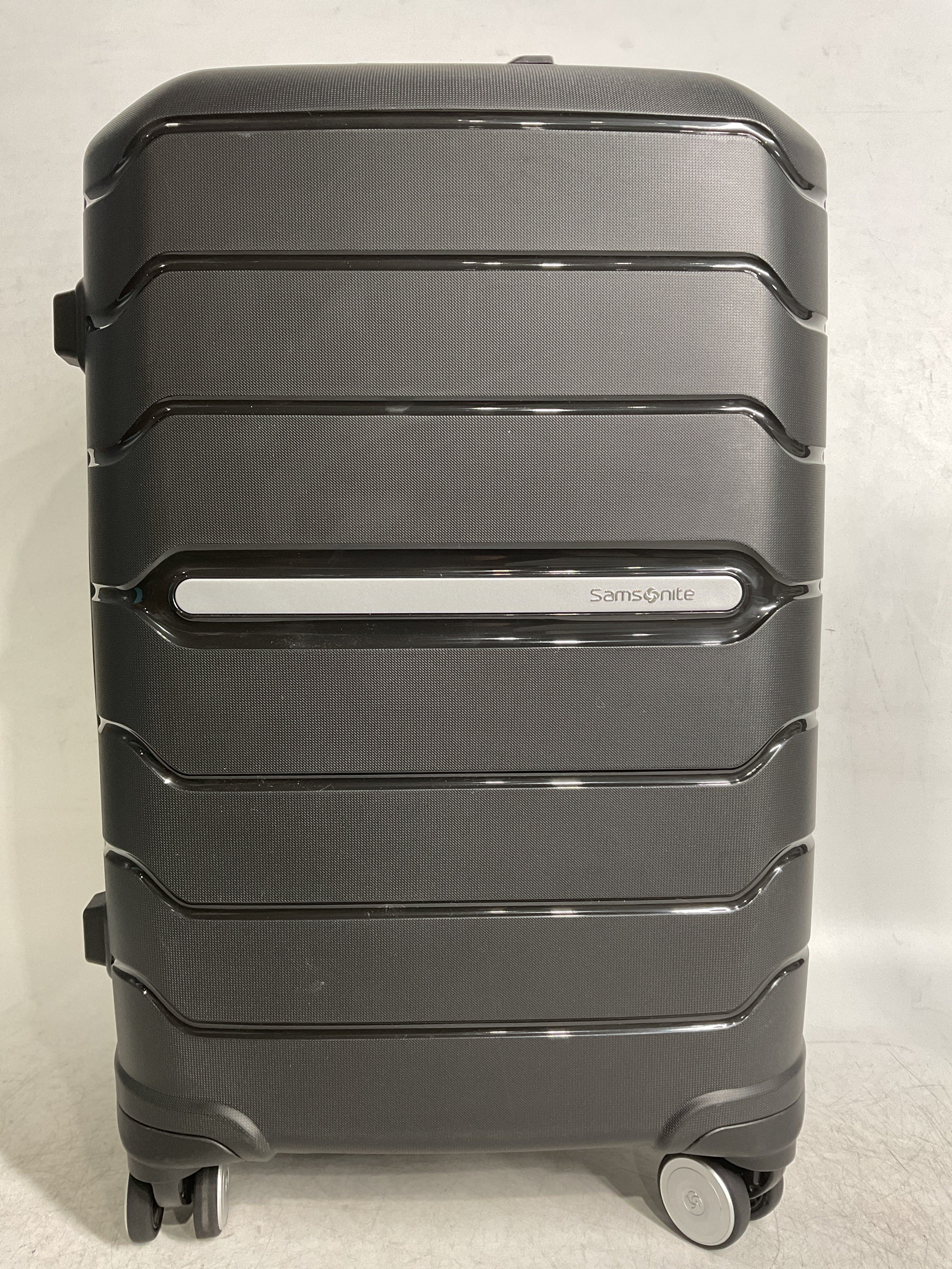 Samsonite Freeform Hardside Expandable with Double Spinner Wheels ( Black , Carry-On 21-Inch ) Black Carry On 21 Inch U18
