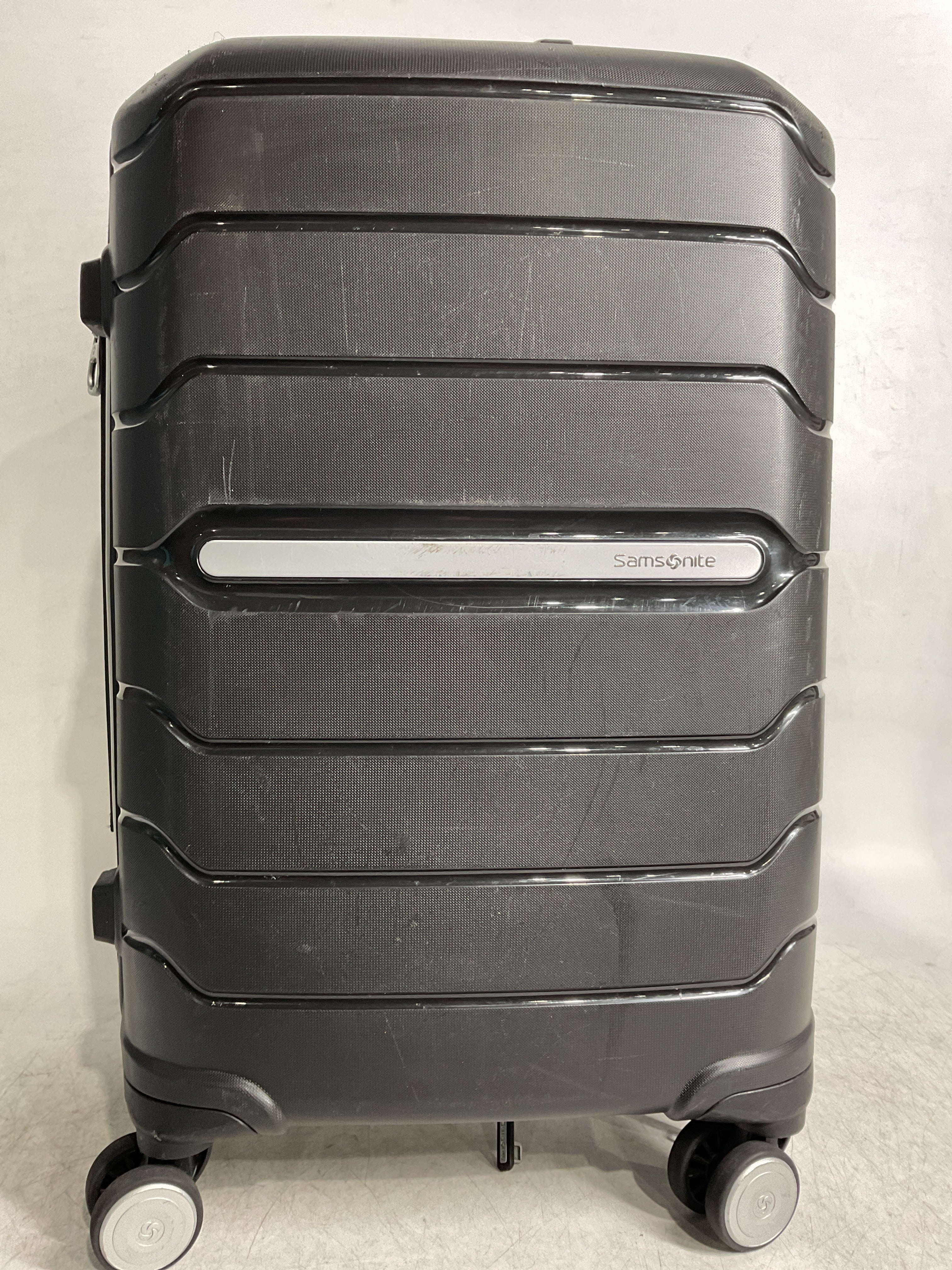 Samsonite Freeform Hardside Expandable with Double Spinner Wheels ( Black , Carry-On 21-Inch ) Black Carry On 21 Inch U20