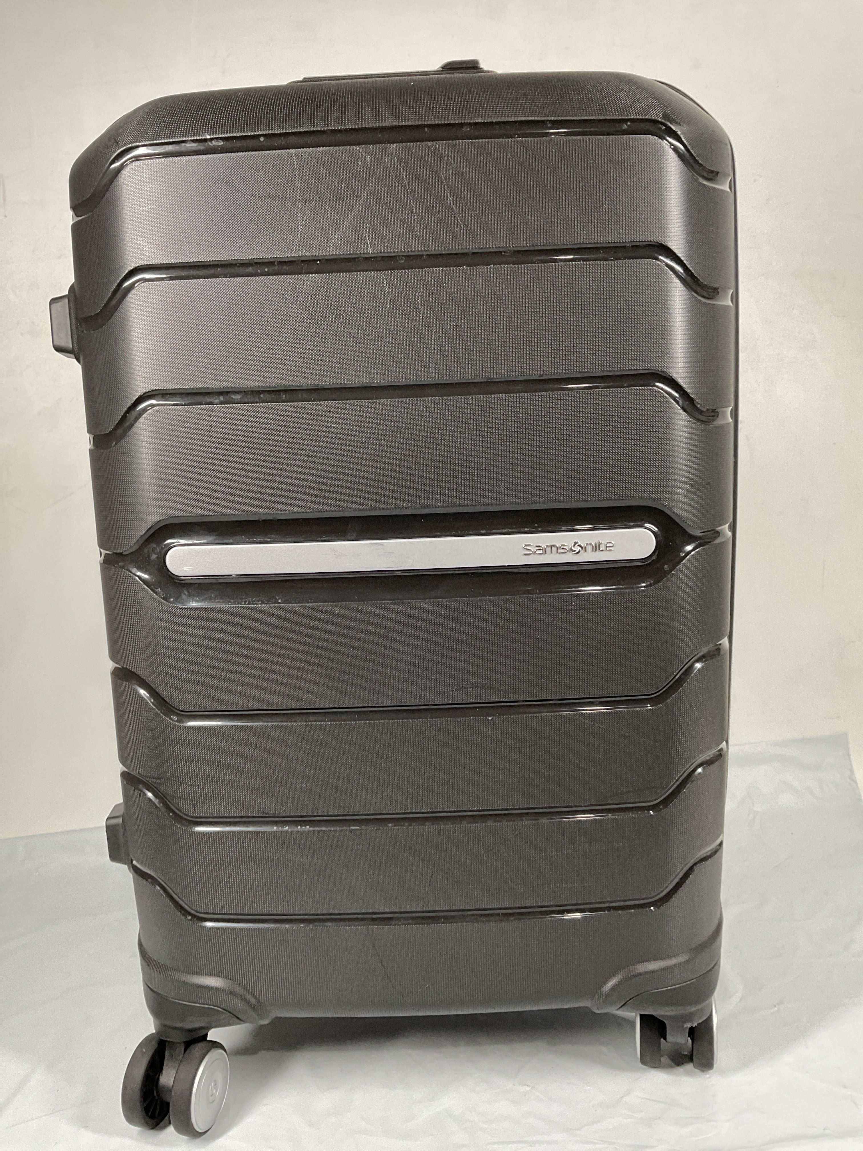 Samsonite Freeform Hardside Expandable with Double Spinner Wheels ( Black , Carry-on Spinner ) Black Carry On Spinner U25