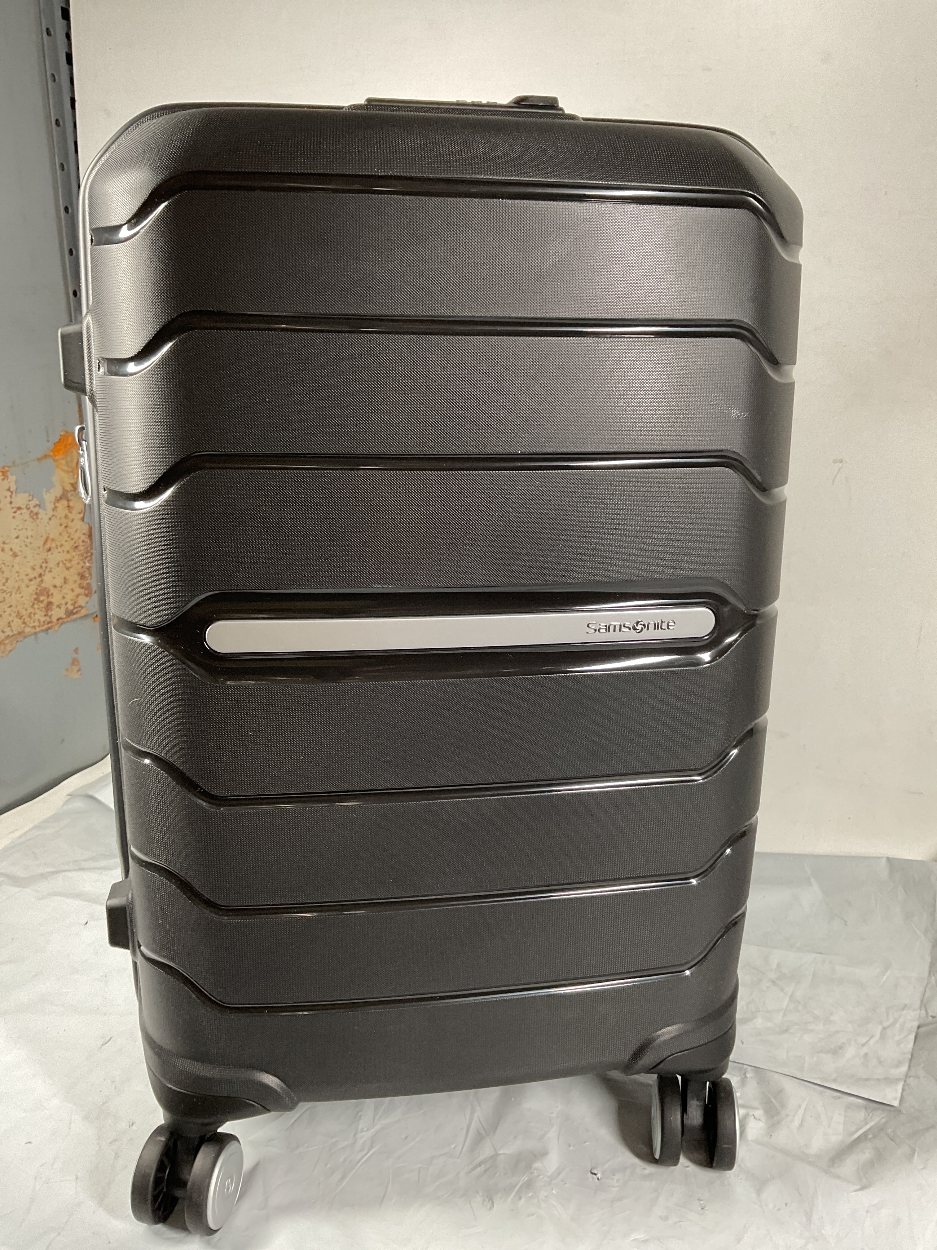 Samsonite Freeform Hardside Expandable with Double Spinner Wheels ( Black , Carry-on Spinner ) Black Carry On Spinner U31
