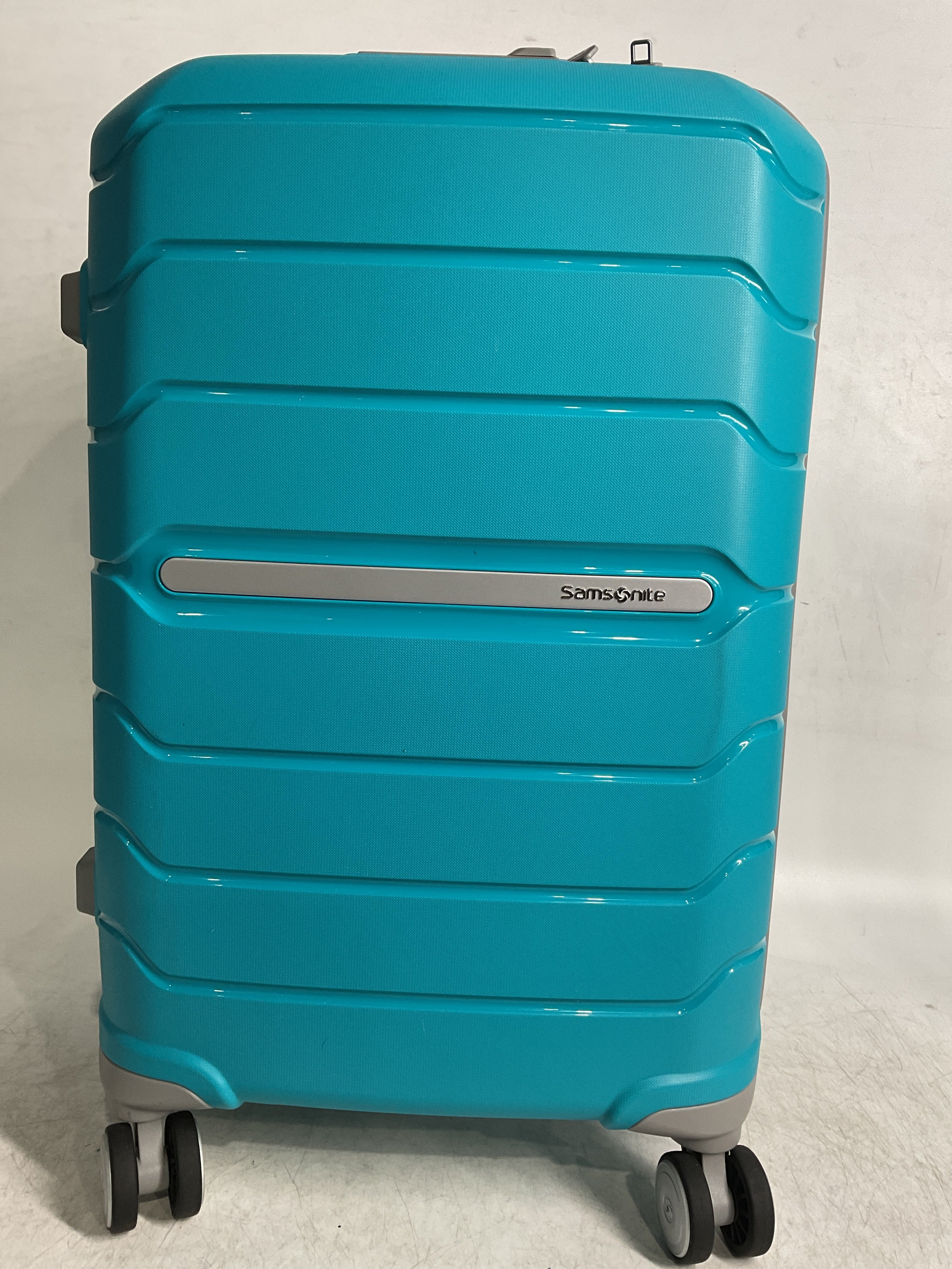 Samsonite Freeform Hardside Expandable with Double Spinner Wheels ( Ocean Blue , Carry-On 21-Inch ) Ocean Blue Carry On 21 Inch U3