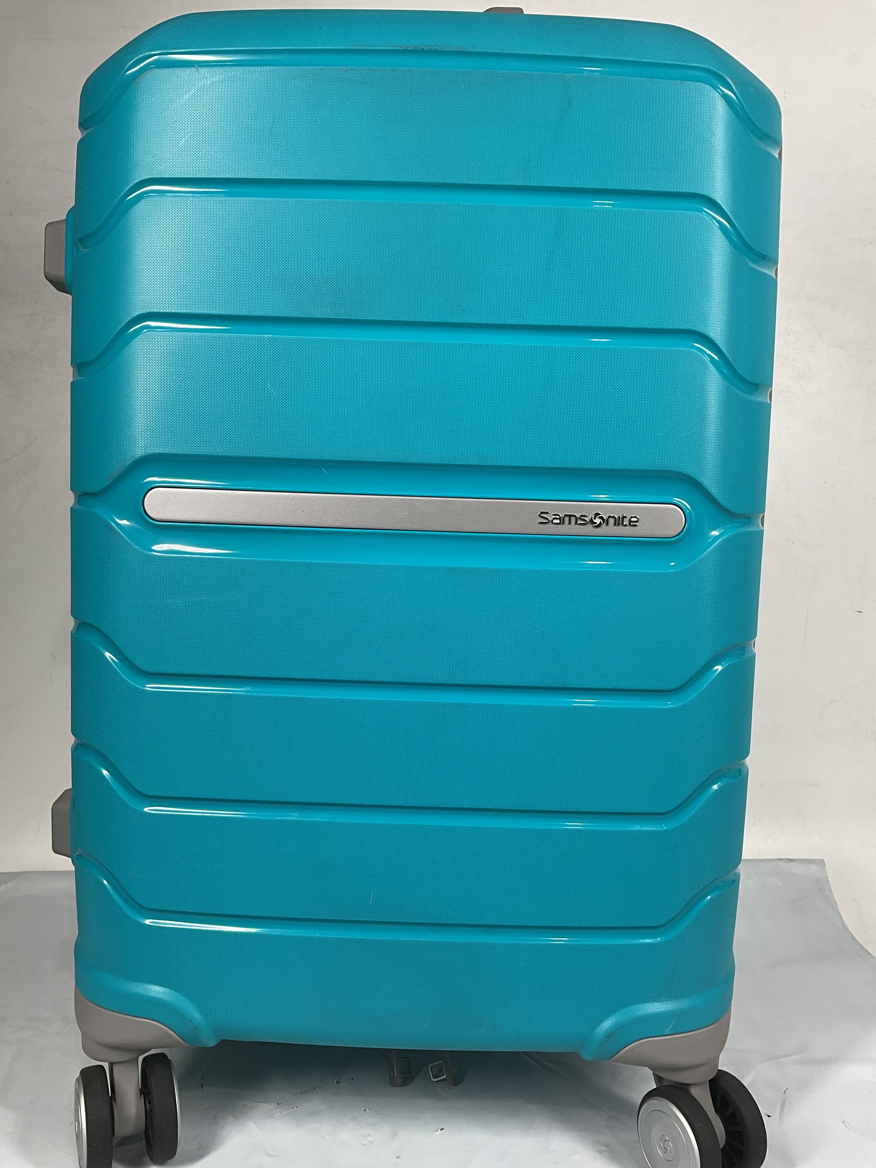 Samsonite Freeform Hardside Expandable with Double Spinner Wheels ( Ocean Blue , Carry-On 21-Inch ) Ocean Blue Carry On 21 Inch U6