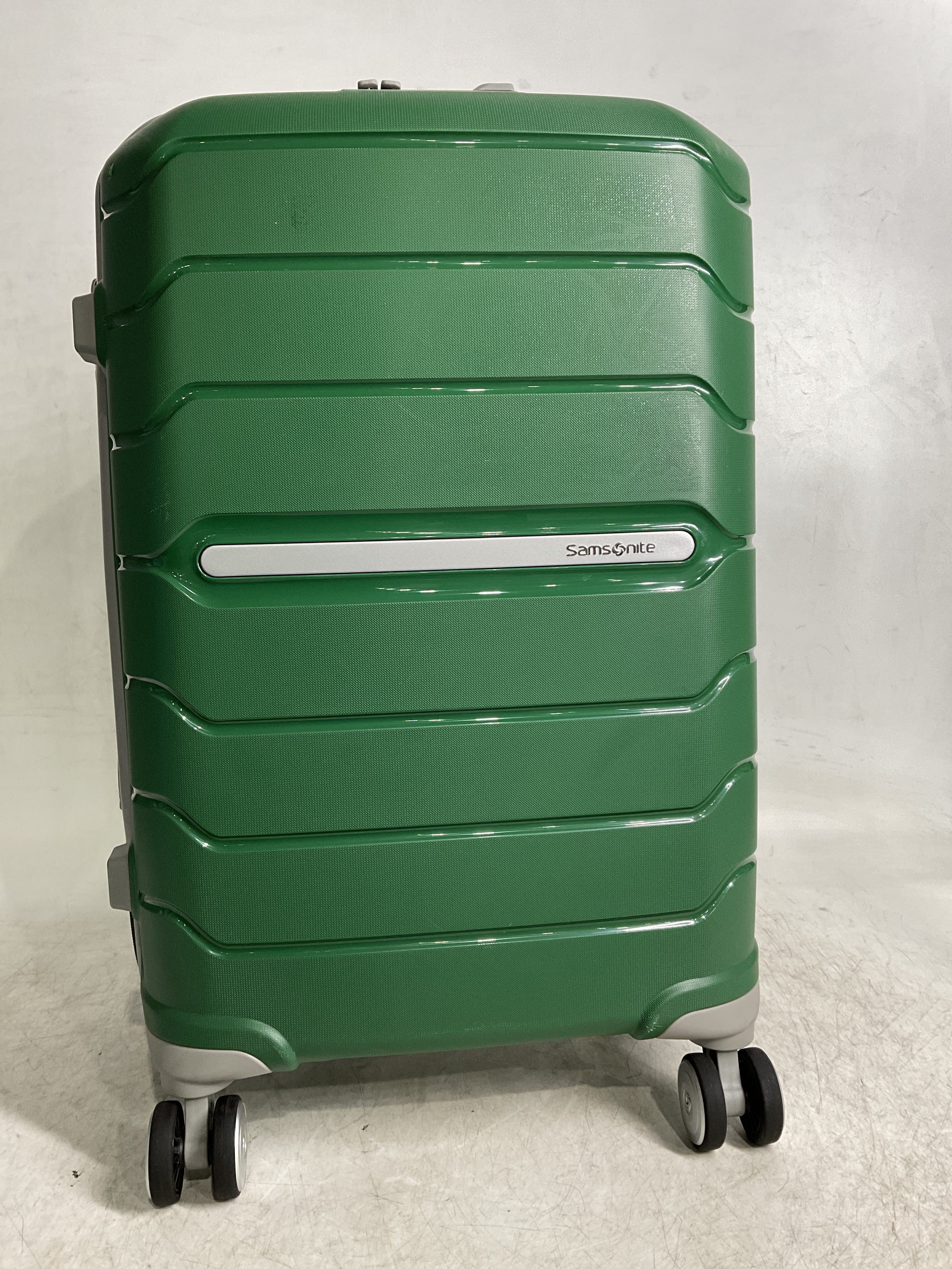 Samsonite Freeform Hardside Expandable with Double Spinner Wheels ( Pine Green , Carry-On 21-Inch ) Pine Green Carry On 21 Inch U2