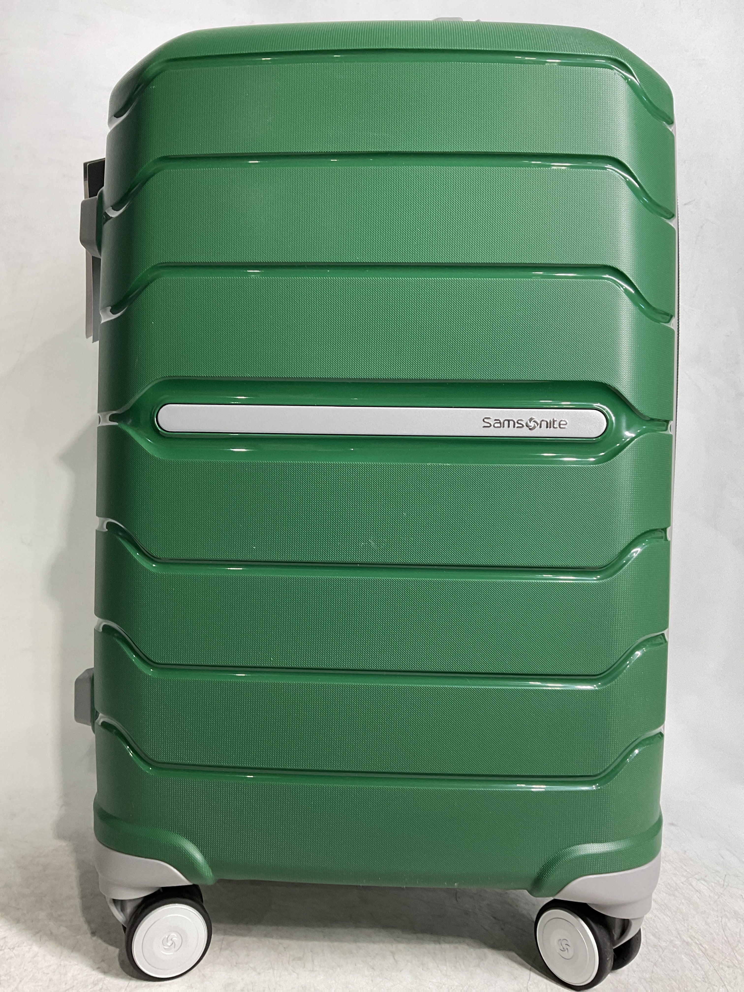 Samsonite Freeform Hardside Expandable with Double Spinner Wheels ( Pine Green , Carry-On 21-Inch ) Pine Green Carry On 21 Inch U5