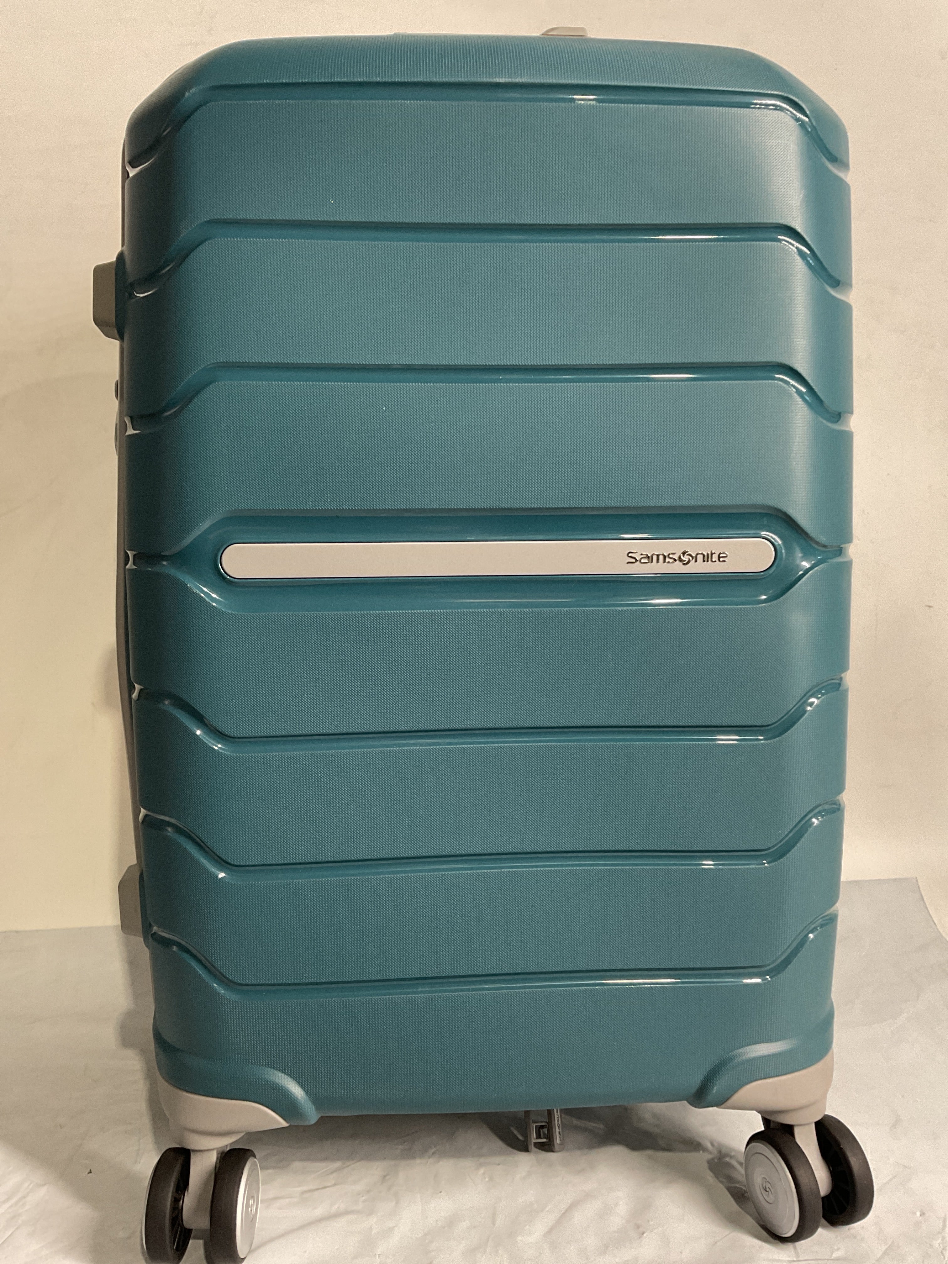 Samsonite Freeform Hardside Expandable with Double Spinner Wheels ( Dark Teal , Carry-On 21-Inch ) Dark Teal Carry On 21 Inch U10